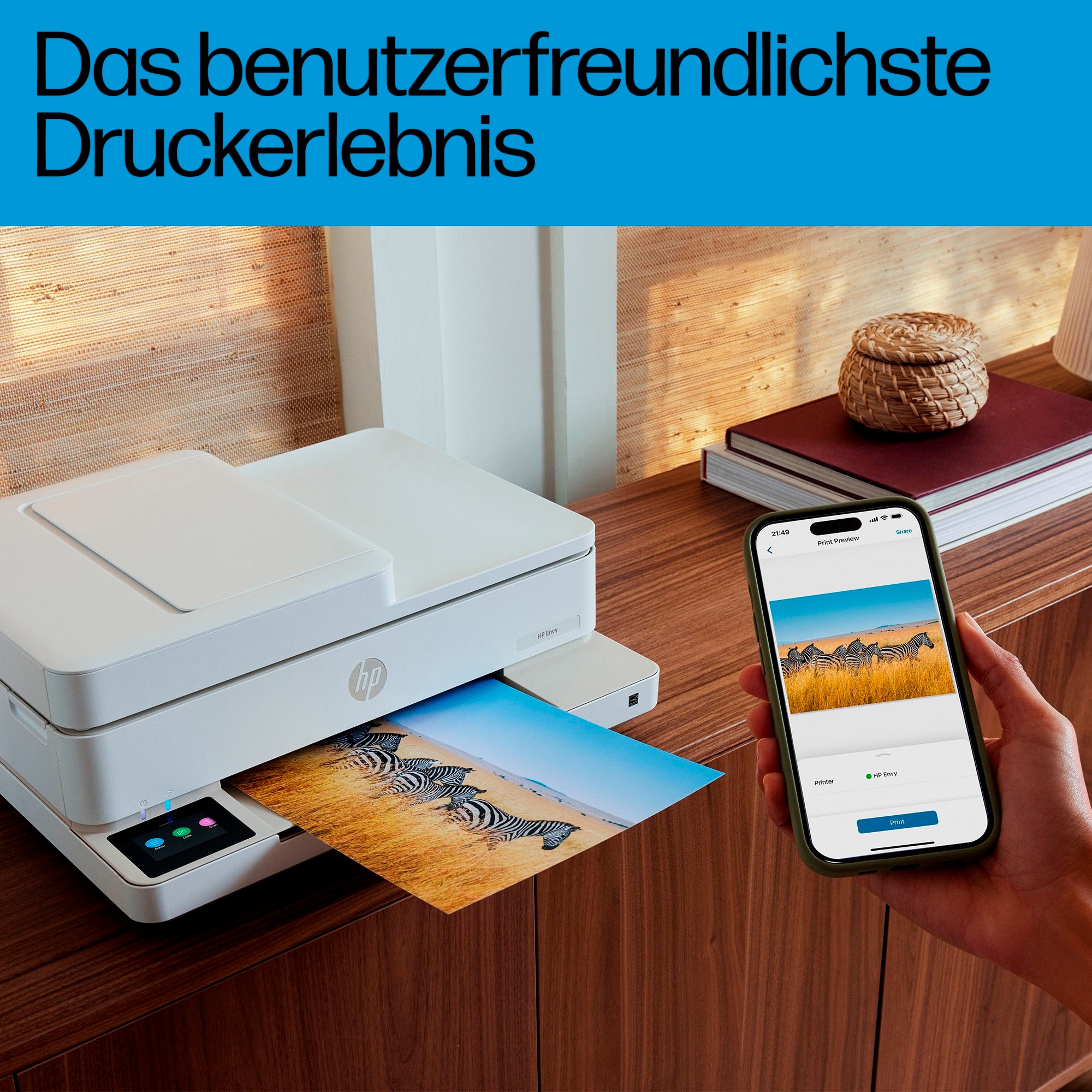HP Multifunktionsdrucker »Envy 6520e«, Mit HP Instant Ink 3 Probemonate gratis drucken