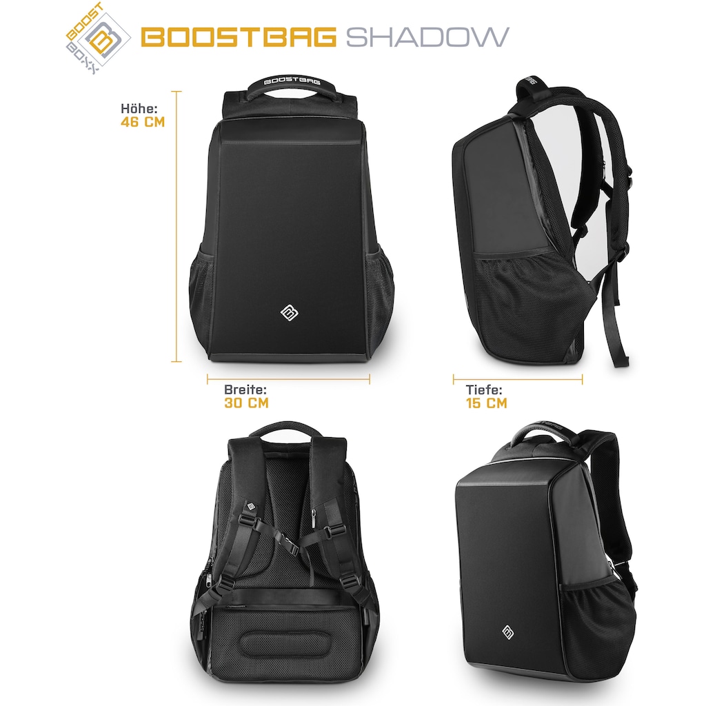 BoostBoxx Notebookrucksack »Boostbag Shadow«