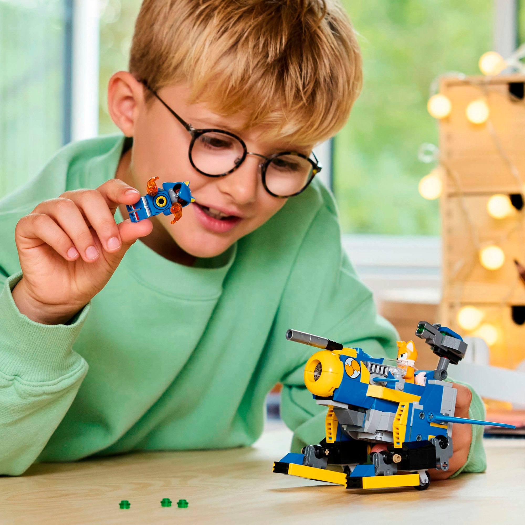 LEGO® Konstruktionsspielsteine »Cyclone vs. Metal Sonic (77002), LEGO Sonic«, (290 St.), Made in Europe