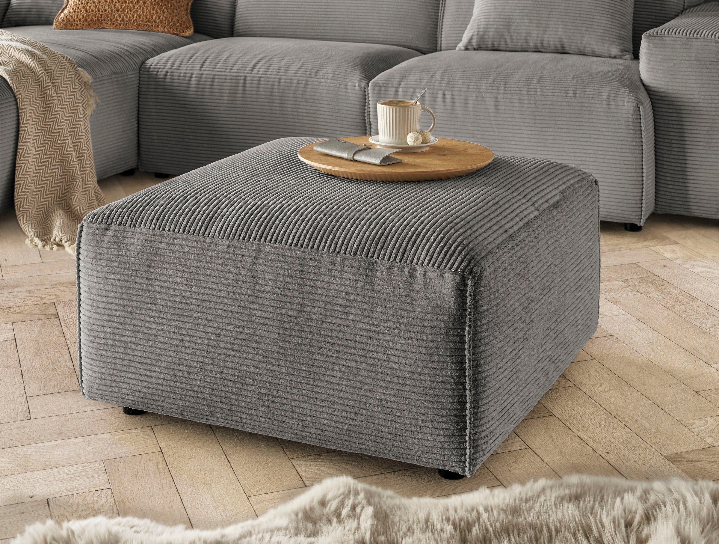 andas Hocker »Glimminge auch in Breitcord, Feincord und Easy care-Bezug«, passend zur Serie "Glimminge"