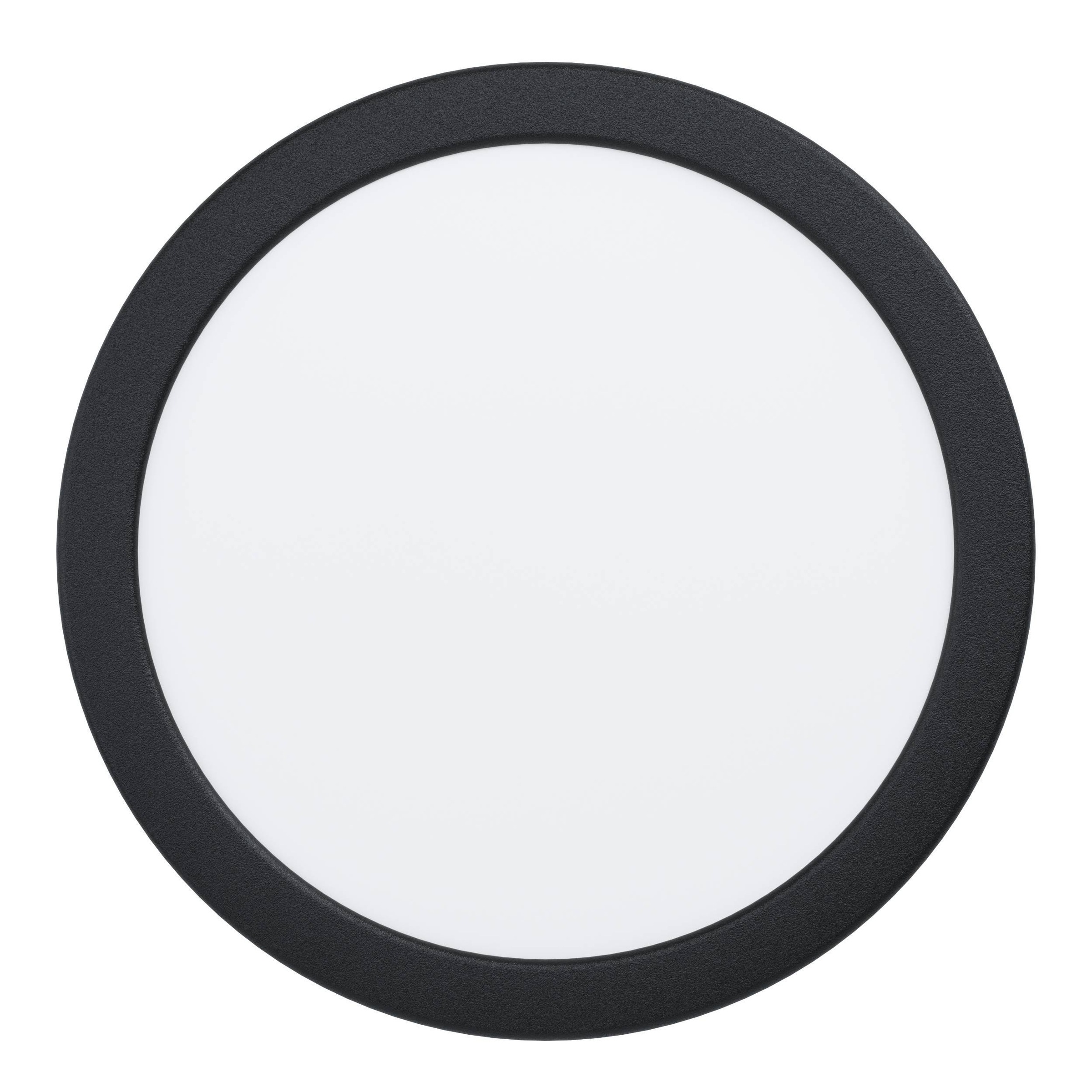 EGLO Aufbauleuchte »Fueva 5 Aufbaulampe, Stahl und Kunststoff, schwarz, weiß, Flurlampe« LED-Modul 1 Stk. Warmweiß Aufbauleuchte dimmbar, Deckenlampe, Deckenleuchte, LED Aufbaulampe