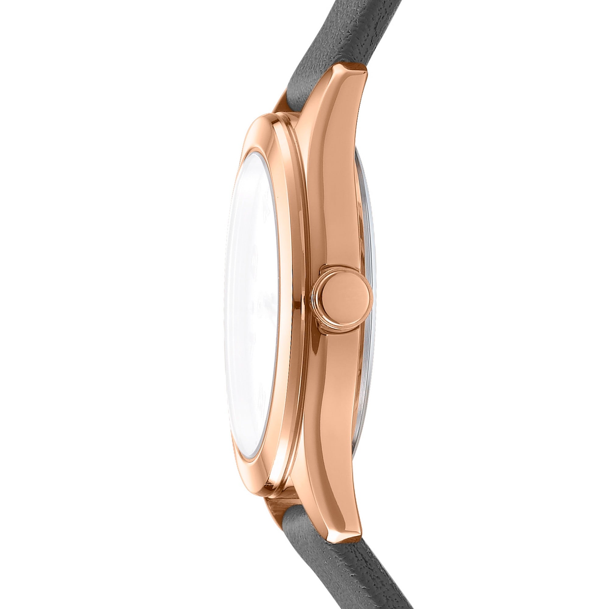 DKNY Quarzuhr »Astoria Logo« Armbanduhr, Damenuhr, Lederarmband, analog