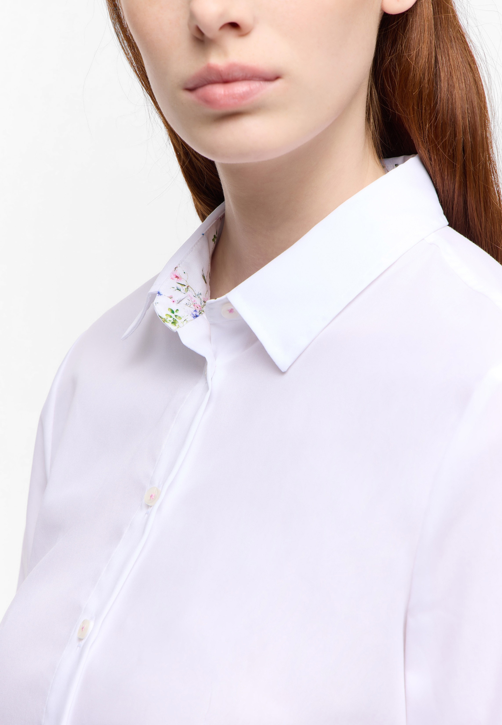 Eterna Hemdbluse »FITTED«, NON IRON (bügelfrei)