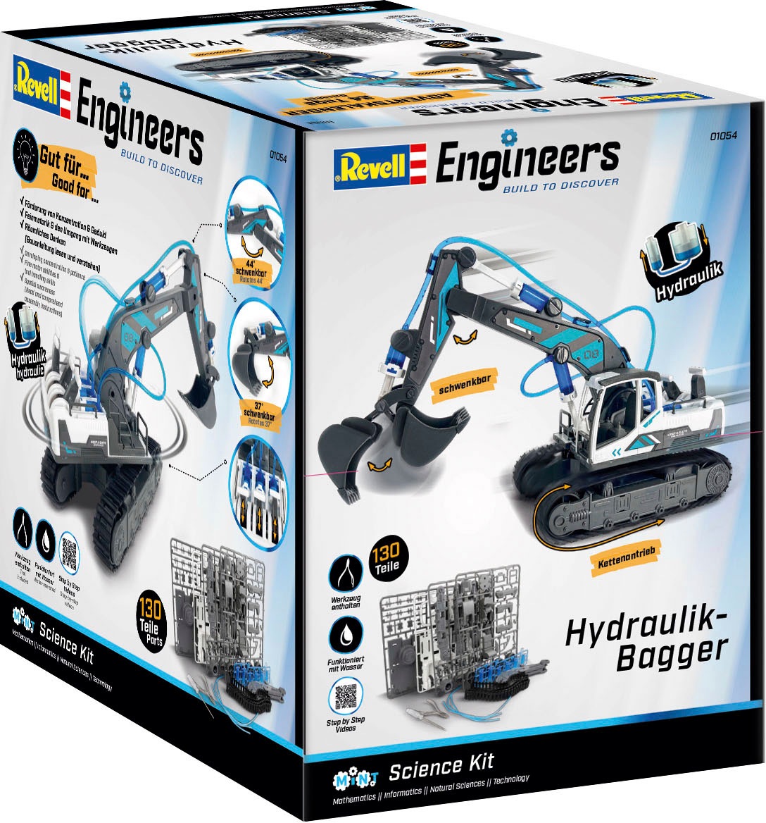 Revell® Spielzeug-Adventskalender »Hydraulik-Bagger«, ab 8 Jahren