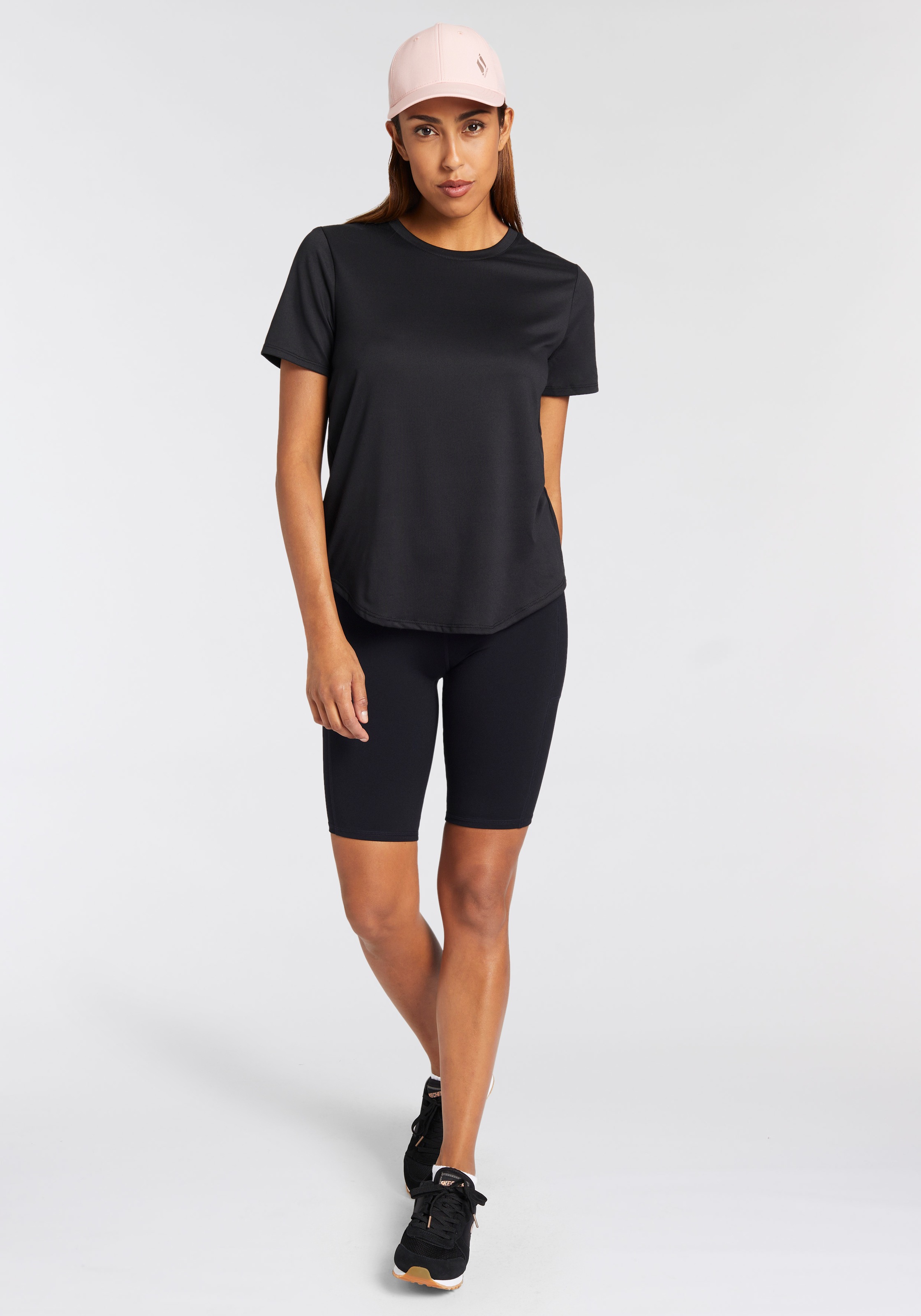 Skechers Funktionsshirt »Women's Tshirt« elastisches Material, aus Jersey, mit Rundhalsausschnitt, Kurzarm