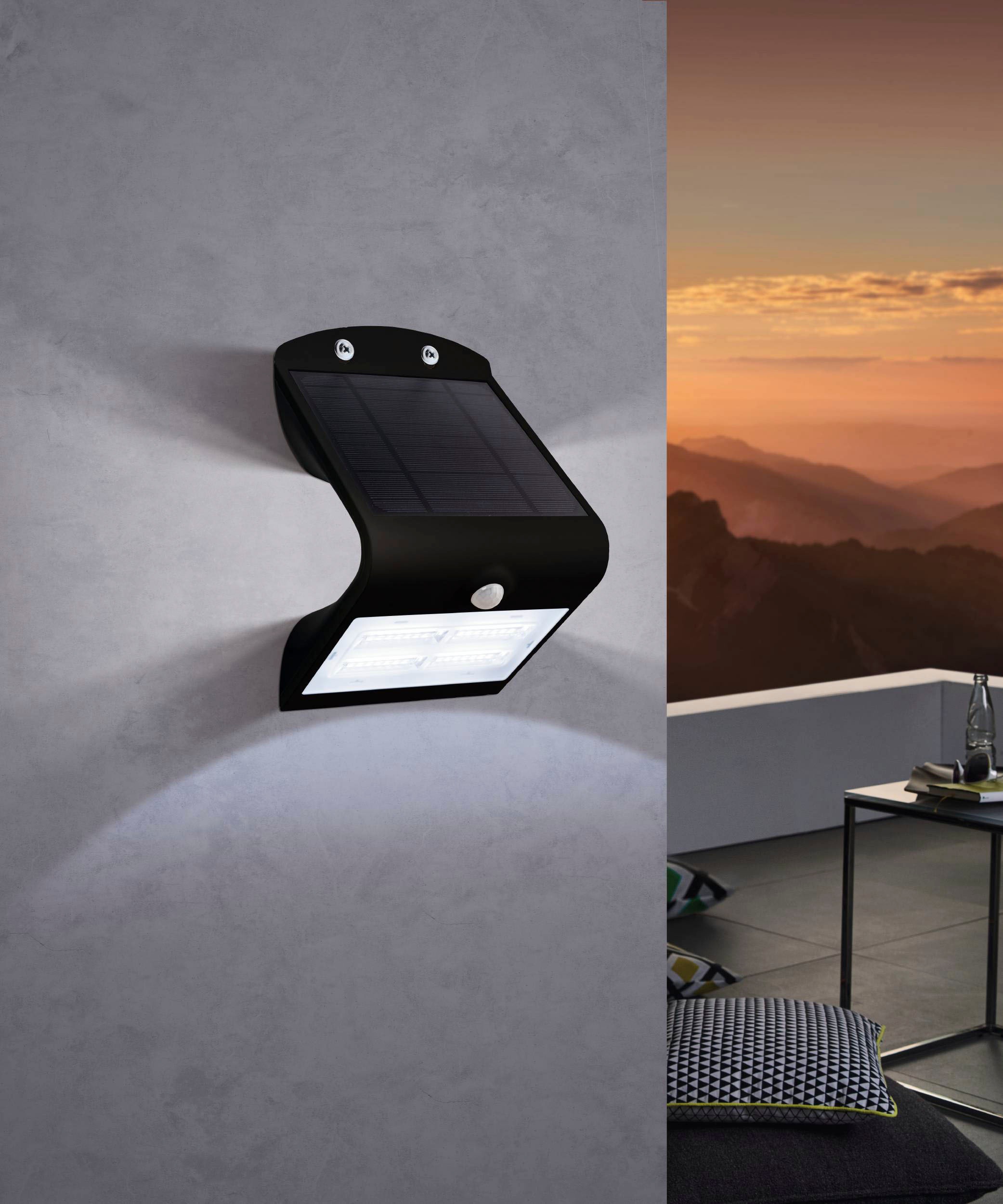 EGLO Deckenleuchte »LAMOZZO« LED-Modul 1 Warmweiß Deckenleuchte in schwarz günstig online kaufen
