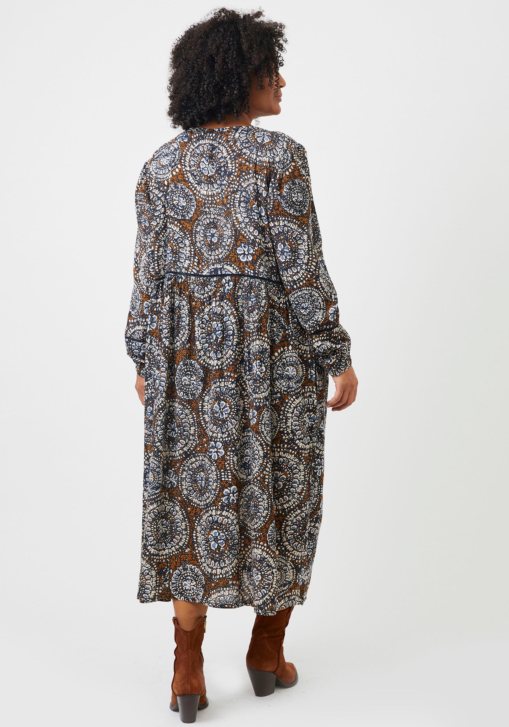 ADIA Jerseykleid, mit Allround-Muster
