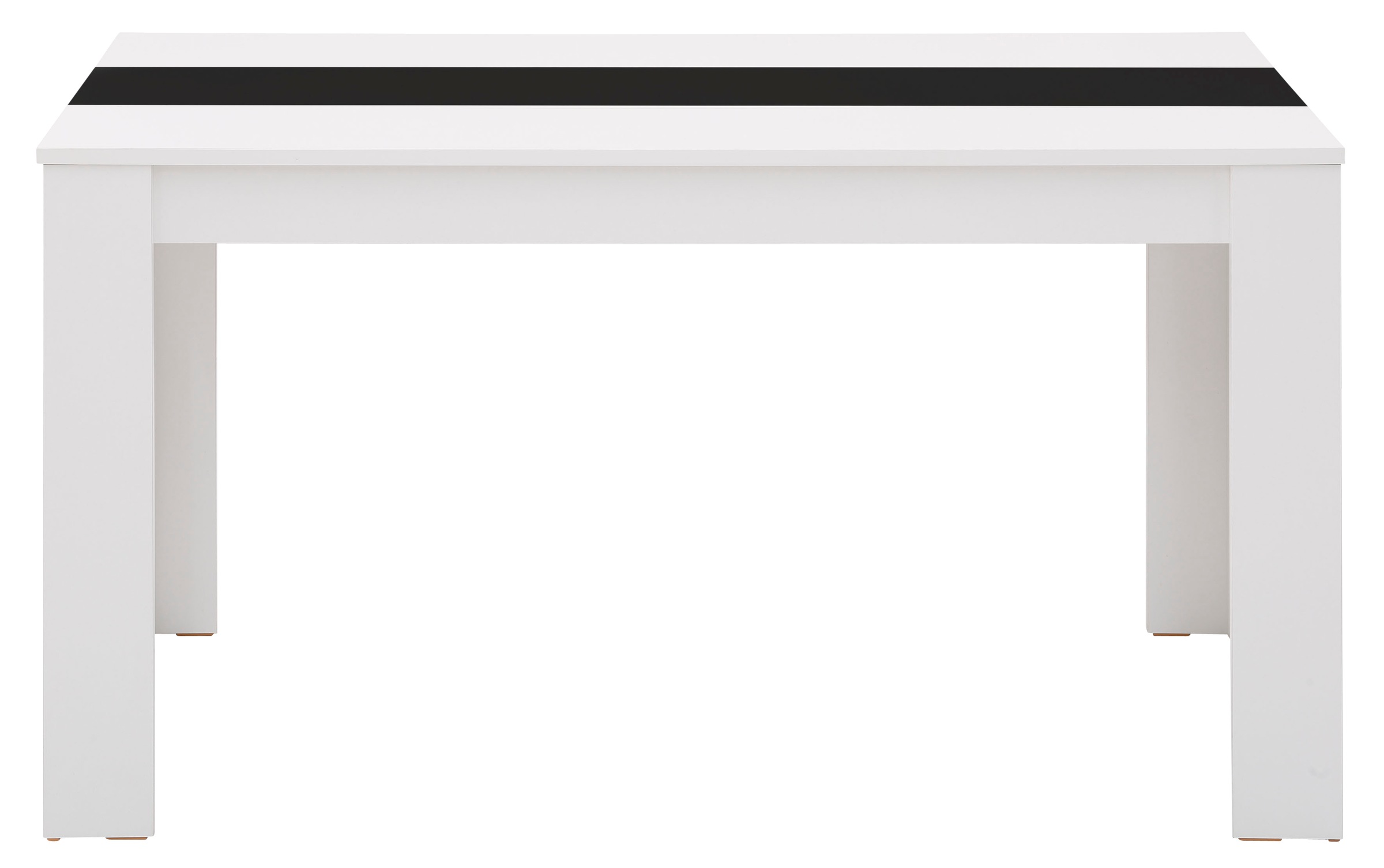 HELA Esstisch »SIMONE«, Breite 140cm, mit Wendeeinlage Dekor/Schwarz, Unser günstig online kaufen
