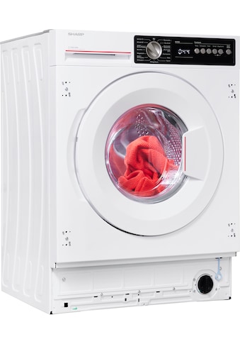 Sharp Einbauwaschmaschine, ES-NIB814BWB-DE, 8 kg, 1400 U/min kaufen