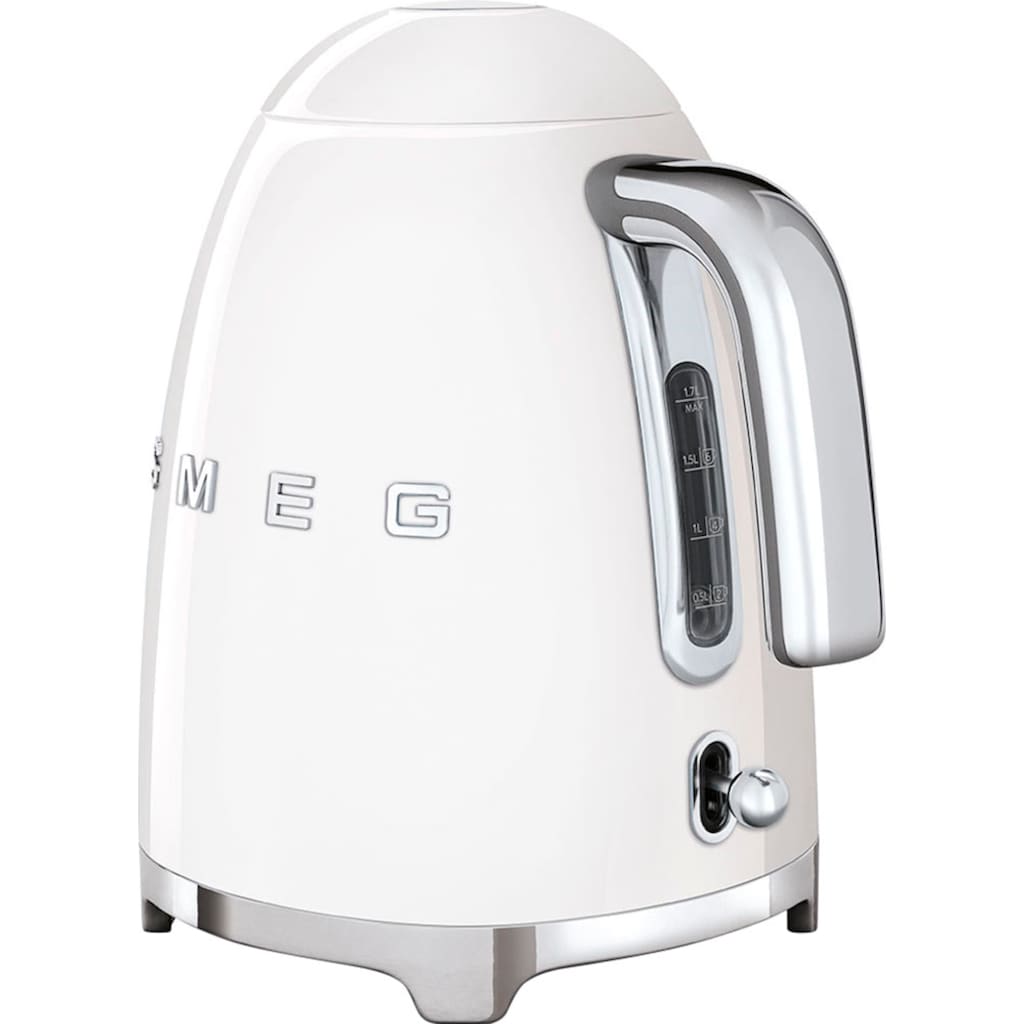 Smeg Wasserkocher »KLF03WHEU«, 1,7 l, 2400 W