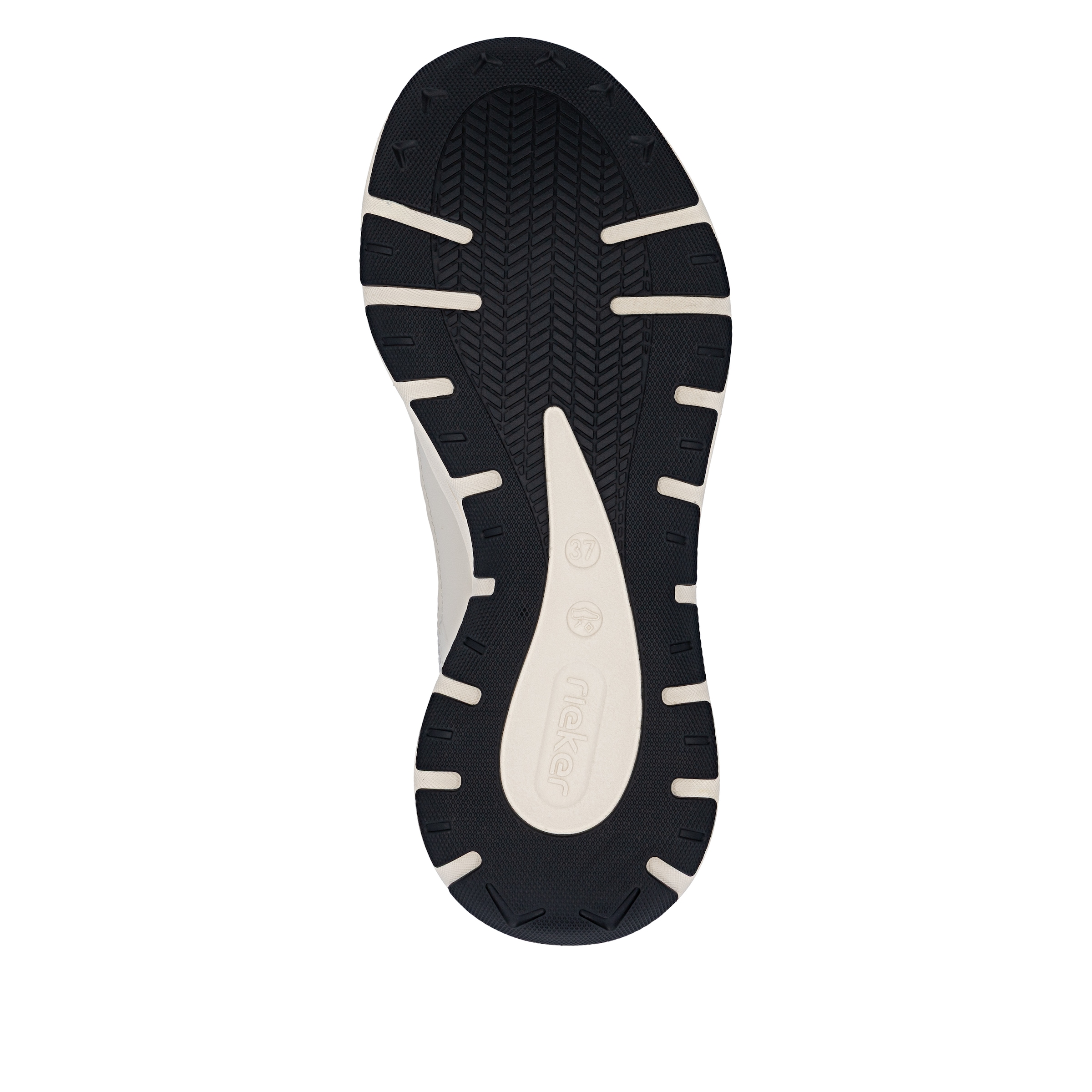 Rieker Plateausneaker  Schnürschuh, Freizeitsneaker, Halbschuh mit MemoSoft-Innensohle