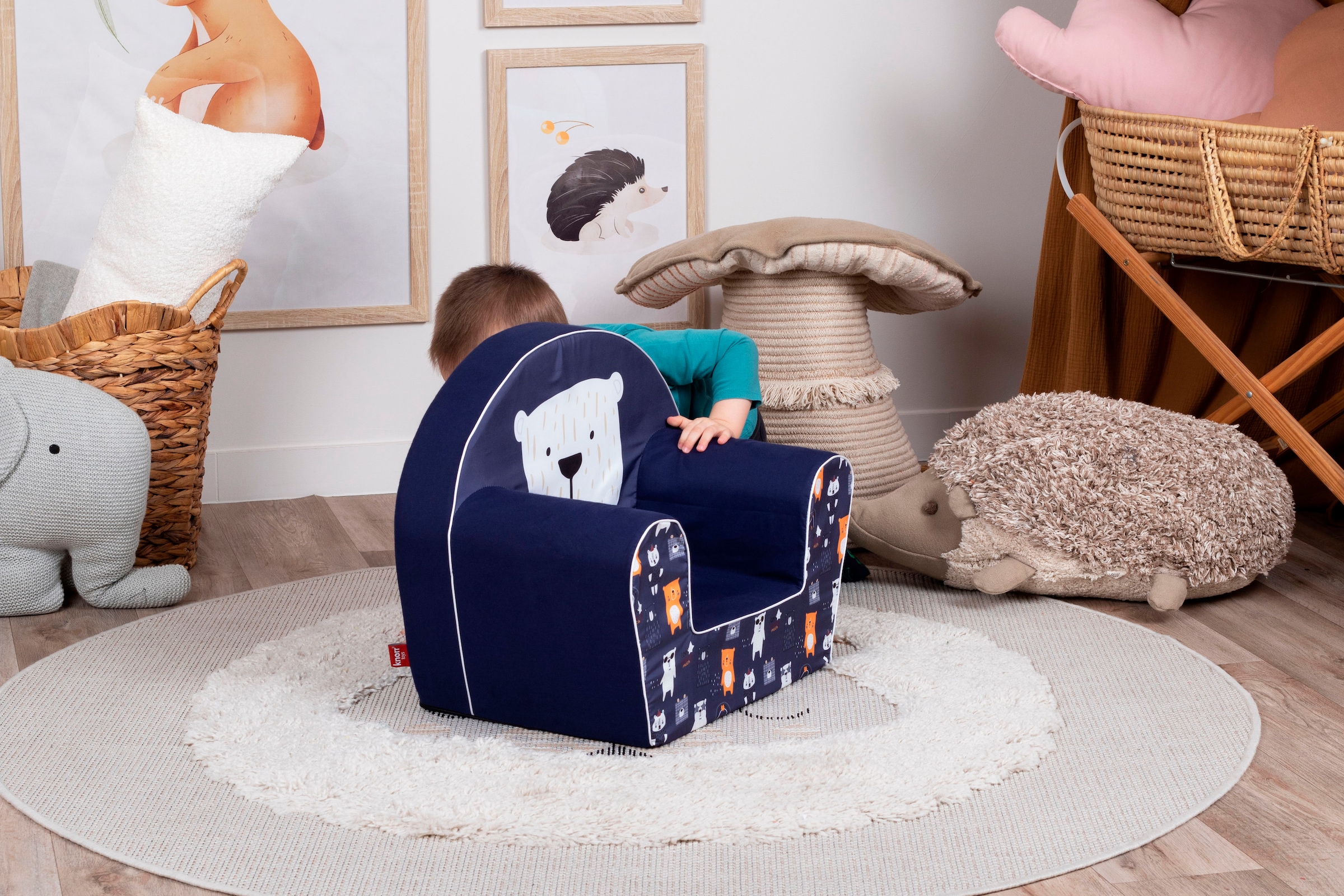 Knorrtoys® Sessel »Pretty bear«, für Kinder; Made in Europe