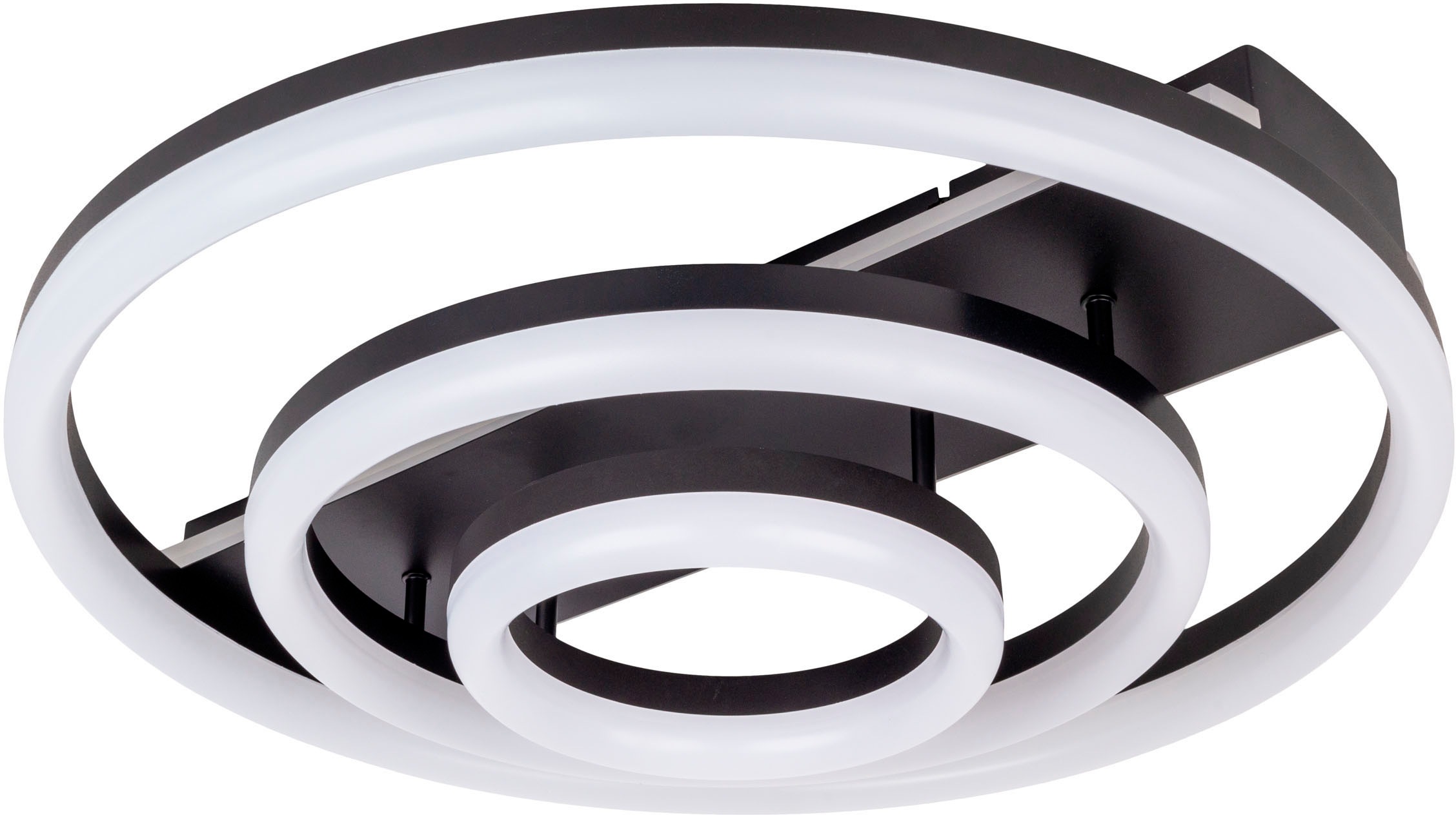 näve LED Deckenleuchte »CIRCULO«, Dimmbar; CCT-Farbwechsler; Memoryfunktion; Nachtlichtfunktion