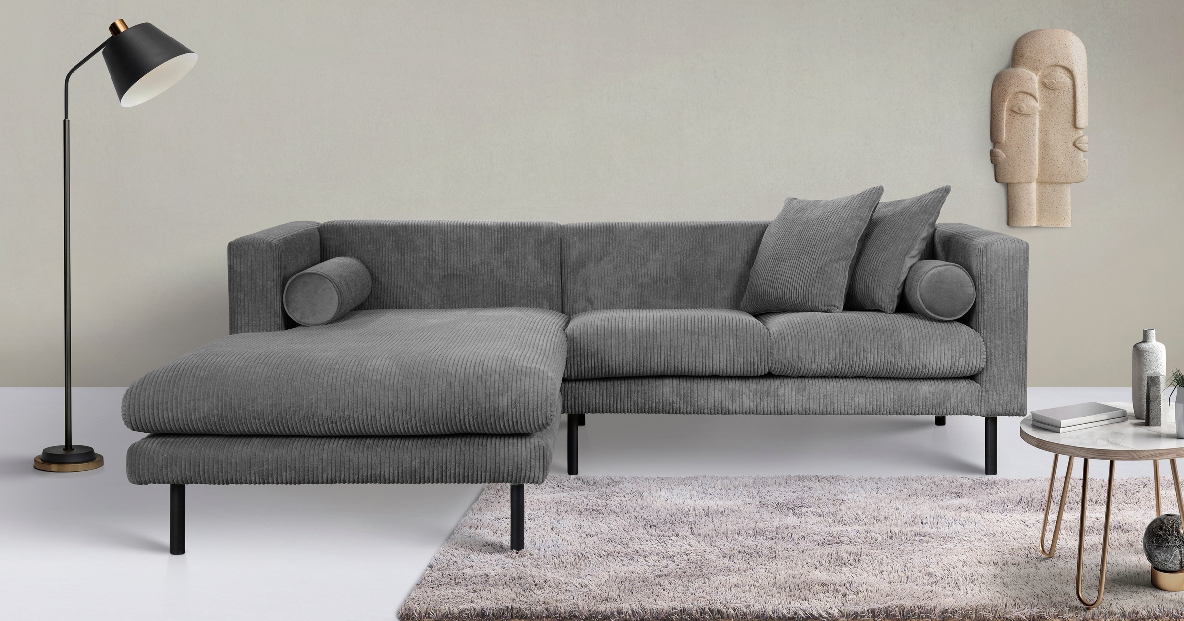 Guido Maria Kretschmer Home&Living Ecksofa »Lillibeth L-Form Designsofa, Ma günstig online kaufen