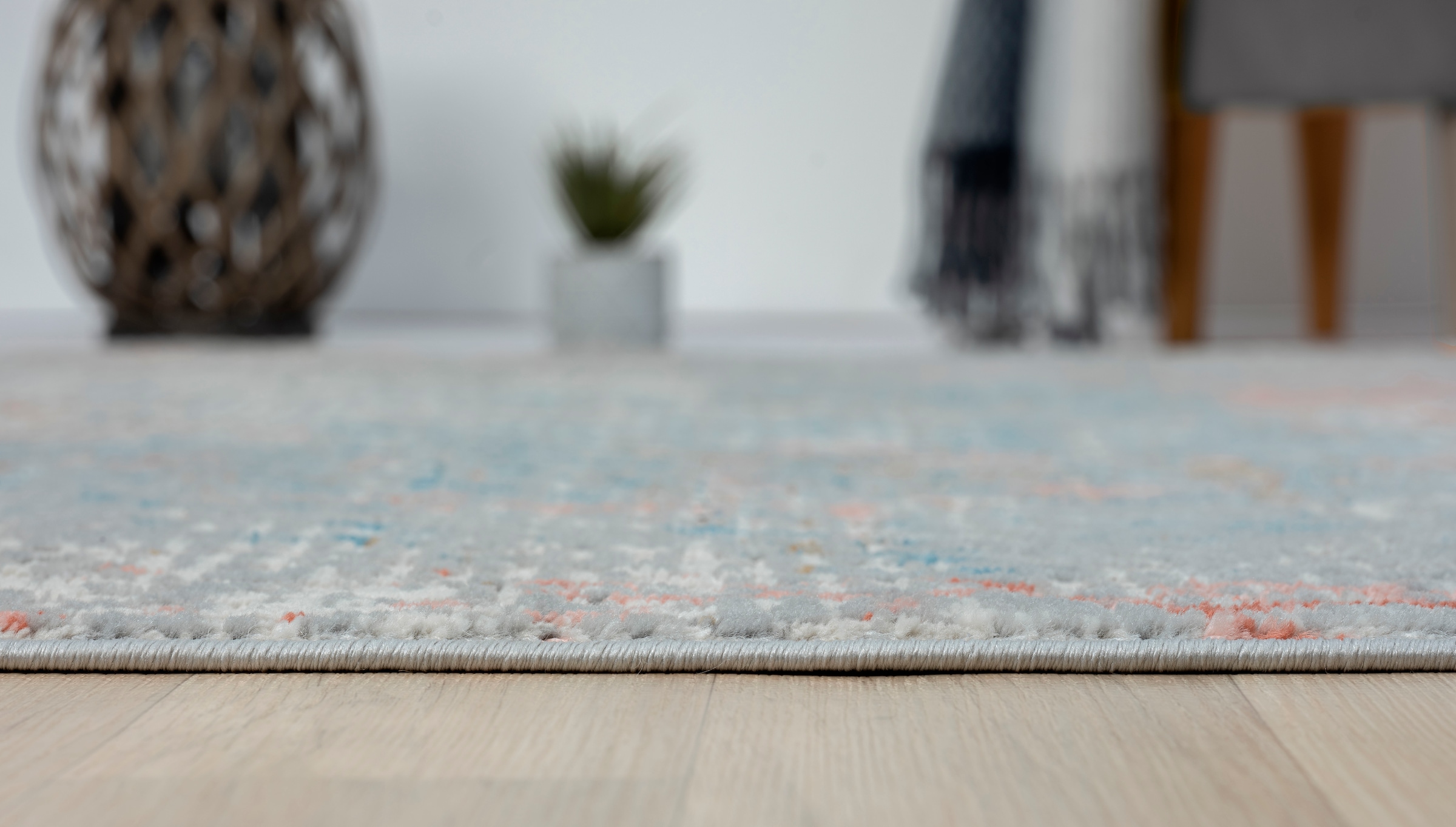 OTTO home Teppich »Jaxyn« rechteckig 8 mm Höhe Kurzflor, modernes Design, pflegeleicht, Wohnzimmer