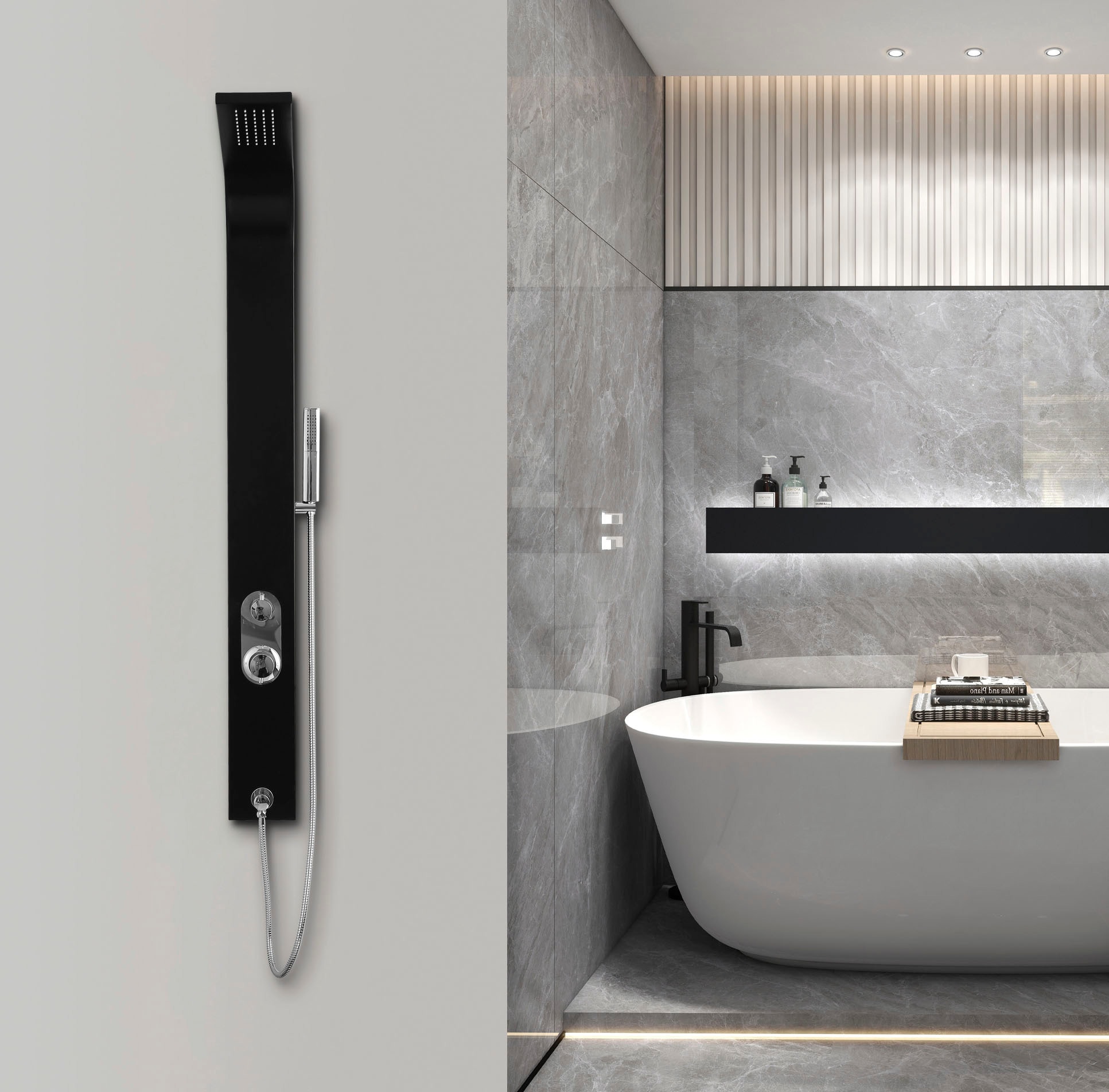 Marwell Duschsäule »Care« inkl. Duschkopf und Handbrause