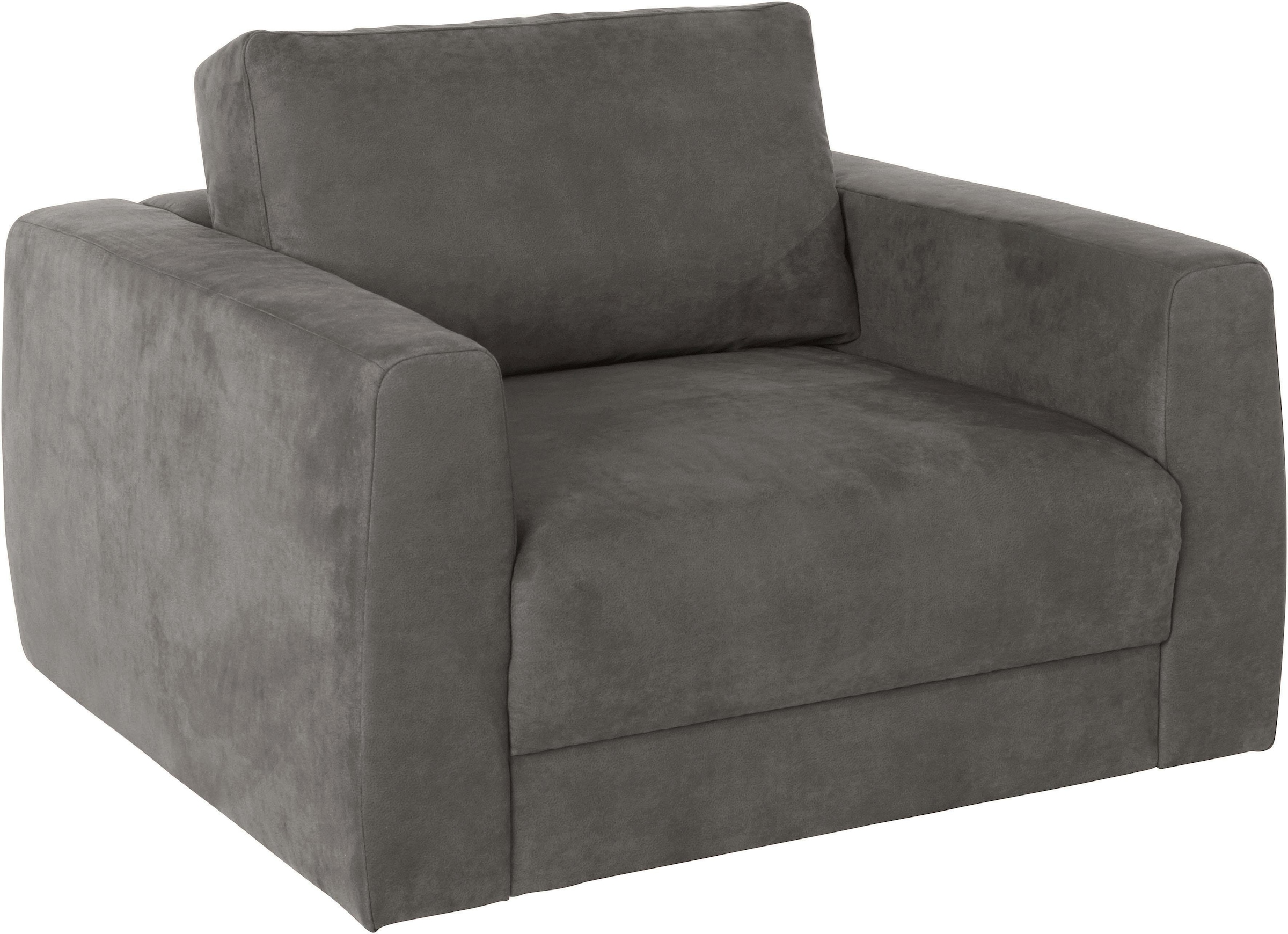 Home affaire Sessel »Hobro Loungesessel« in 3 Bezugsqualitäten in vielen Fa günstig online kaufen