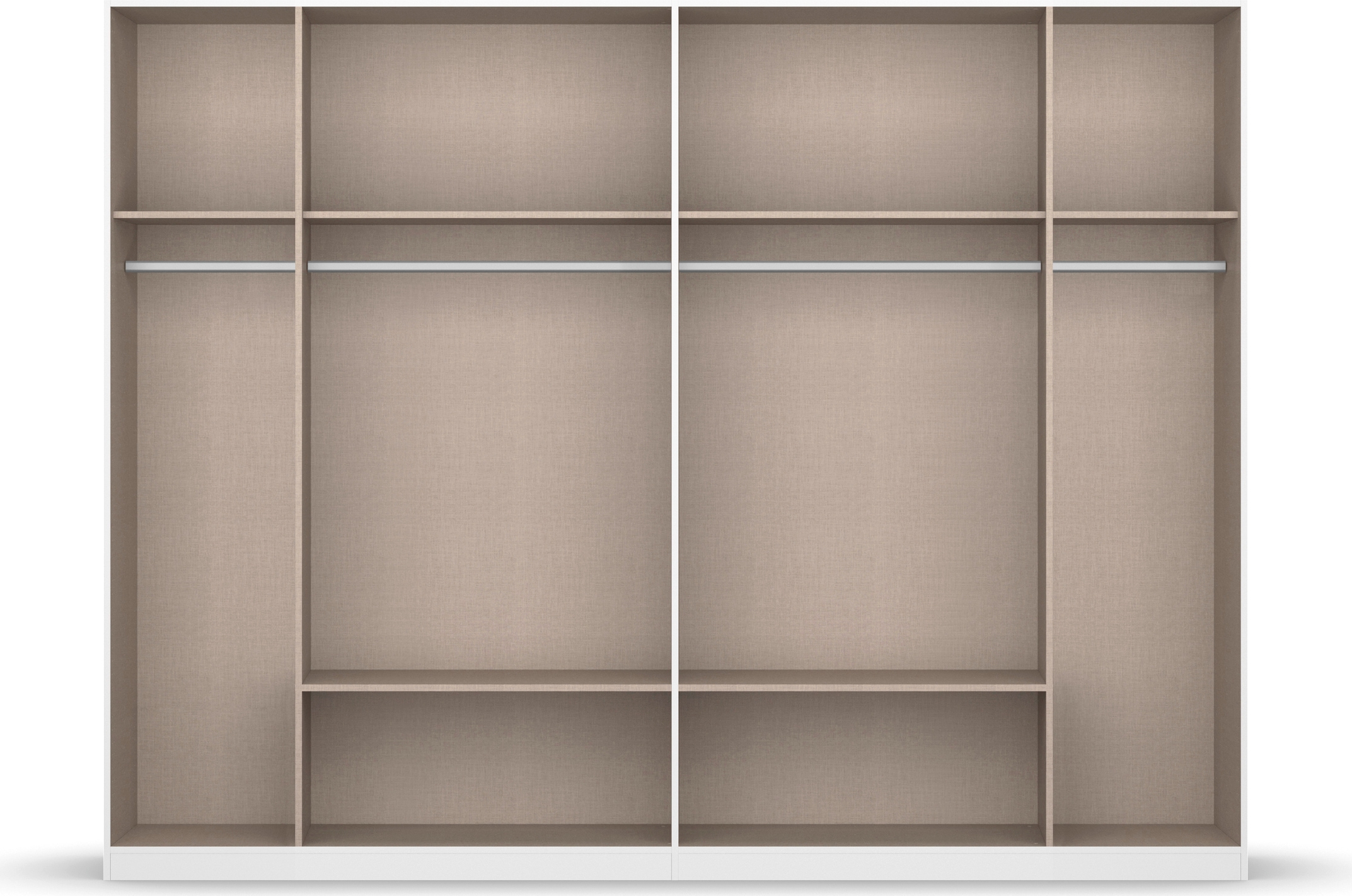 rauch Drehtürenschrank »Kleiderschrank Schrank Garderobe Schlafzimmerschrank DAVOA«, mit farblich abgesetzten Schubkästen in Eiche Artisan MADE IN GERMANY
