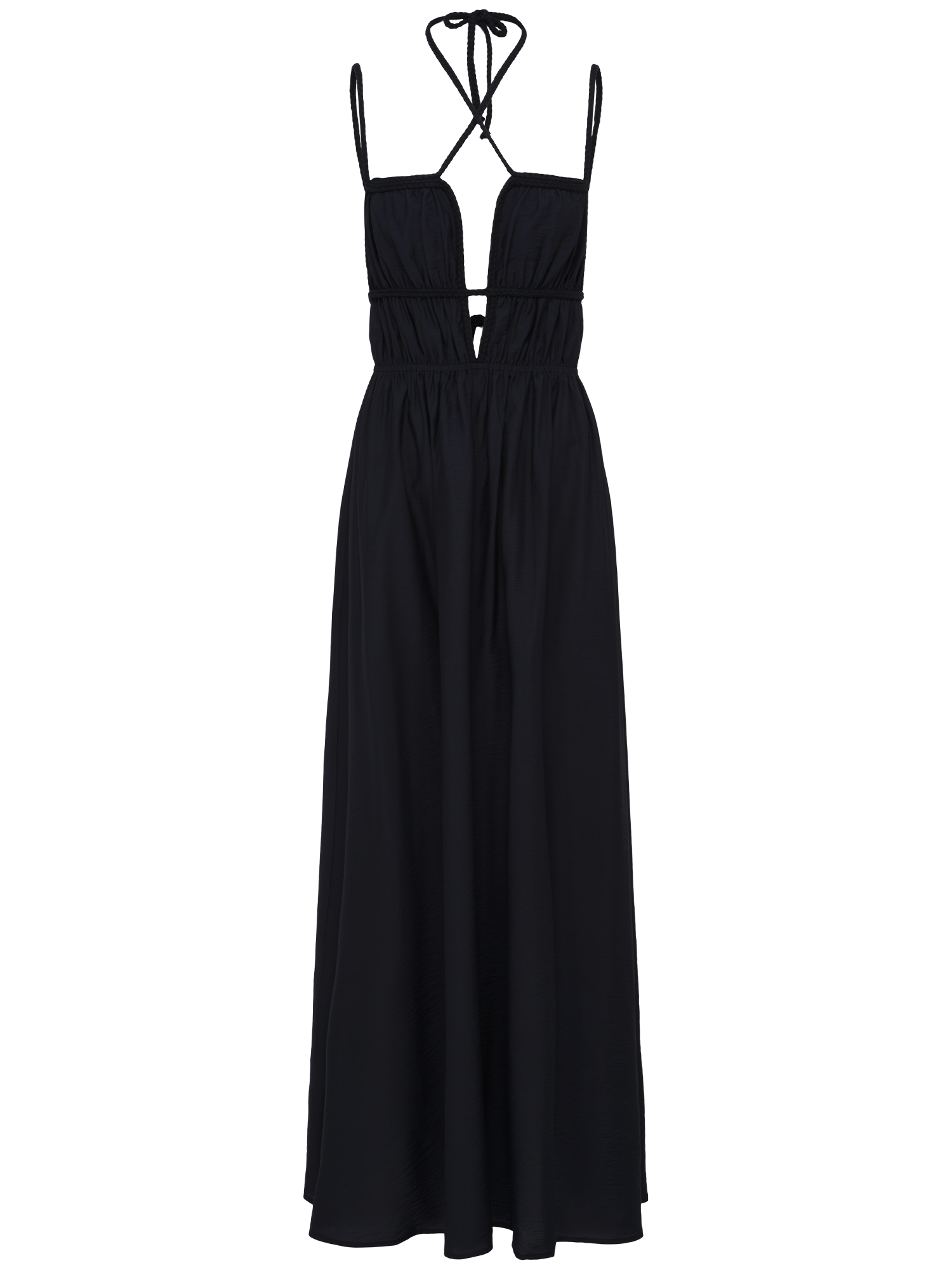 LeGer Maxikleid »Hanke, LeGer by Lena Gercke« Ohne Tasche Regular fit mit Kordeln zum Binden