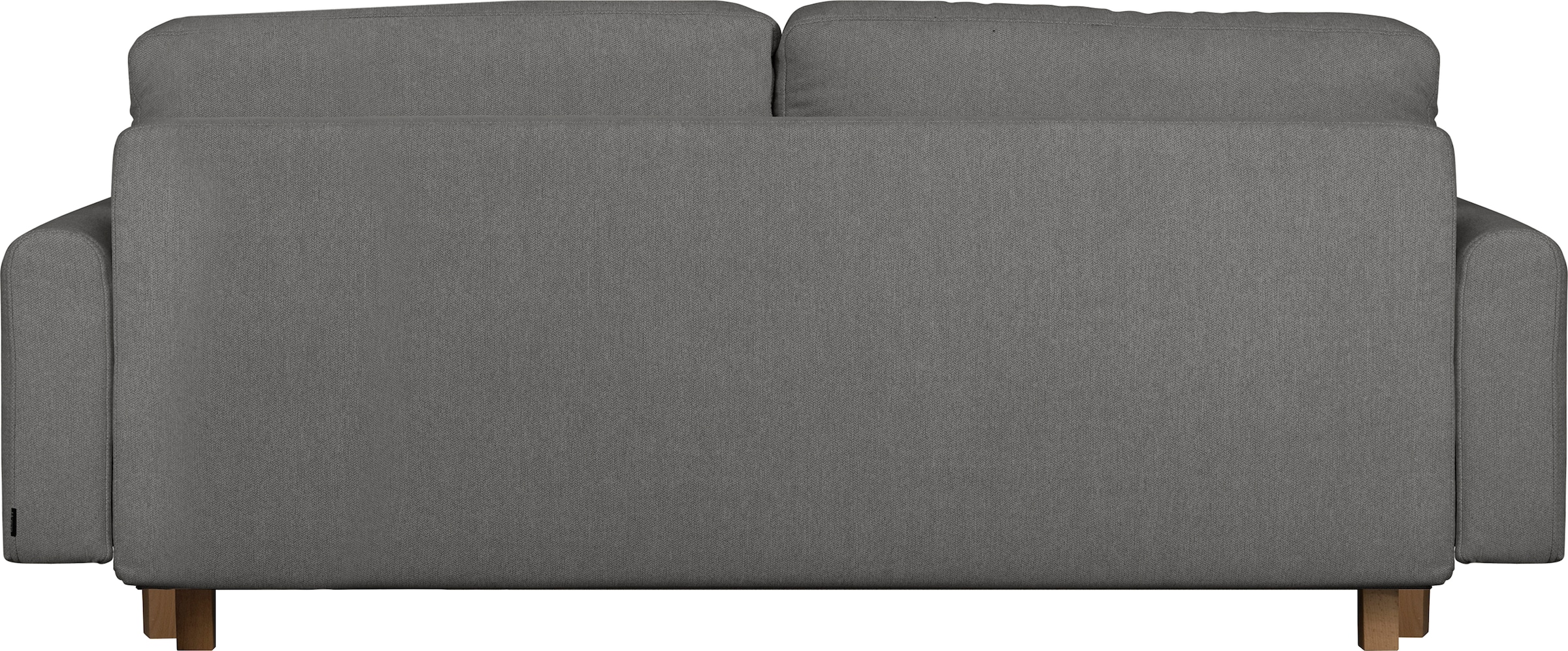 Home affaire 3-Sitzer »TRIPLO optionale Schlafsofa mit Bettkasten, Maße B/T/H: 215/100/89 cm«, Wahlweise Bettfunktion - Liegefläche 145x191 cm, Rücken-, Zierkissen
