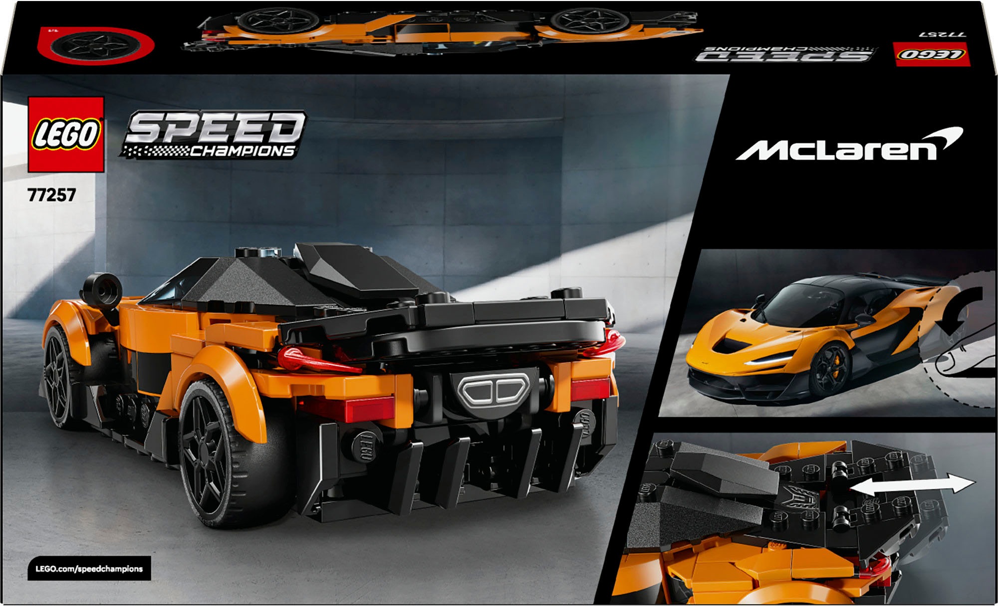 LEGO® Konstruktionsspielsteine »McLaren W1 (77257), LEGO Speed Champions« Made in Europe