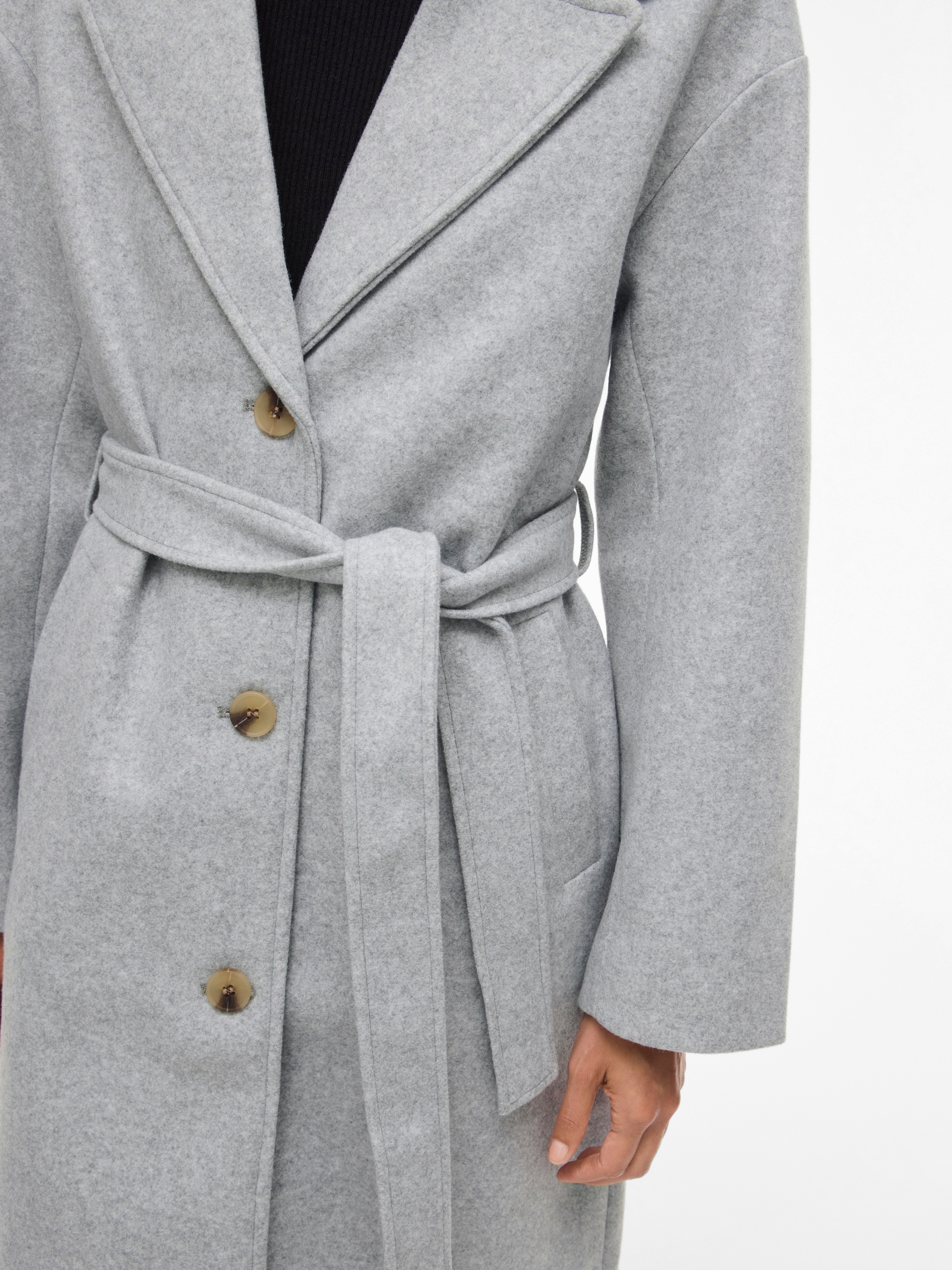 Vila Langmantel »VICLAUDIA L/S LONG COAT - NOOS«