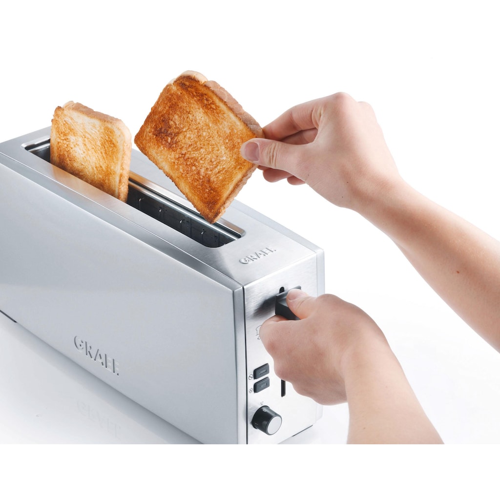 Graef Toaster »TO 90«, 1 langer Schlitz, 880 W