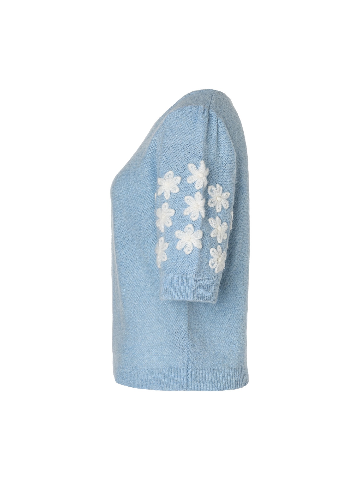 Lieblingsstück Kurzarmpullover »ZerdaliL« mit Alpakawolle und Wolle