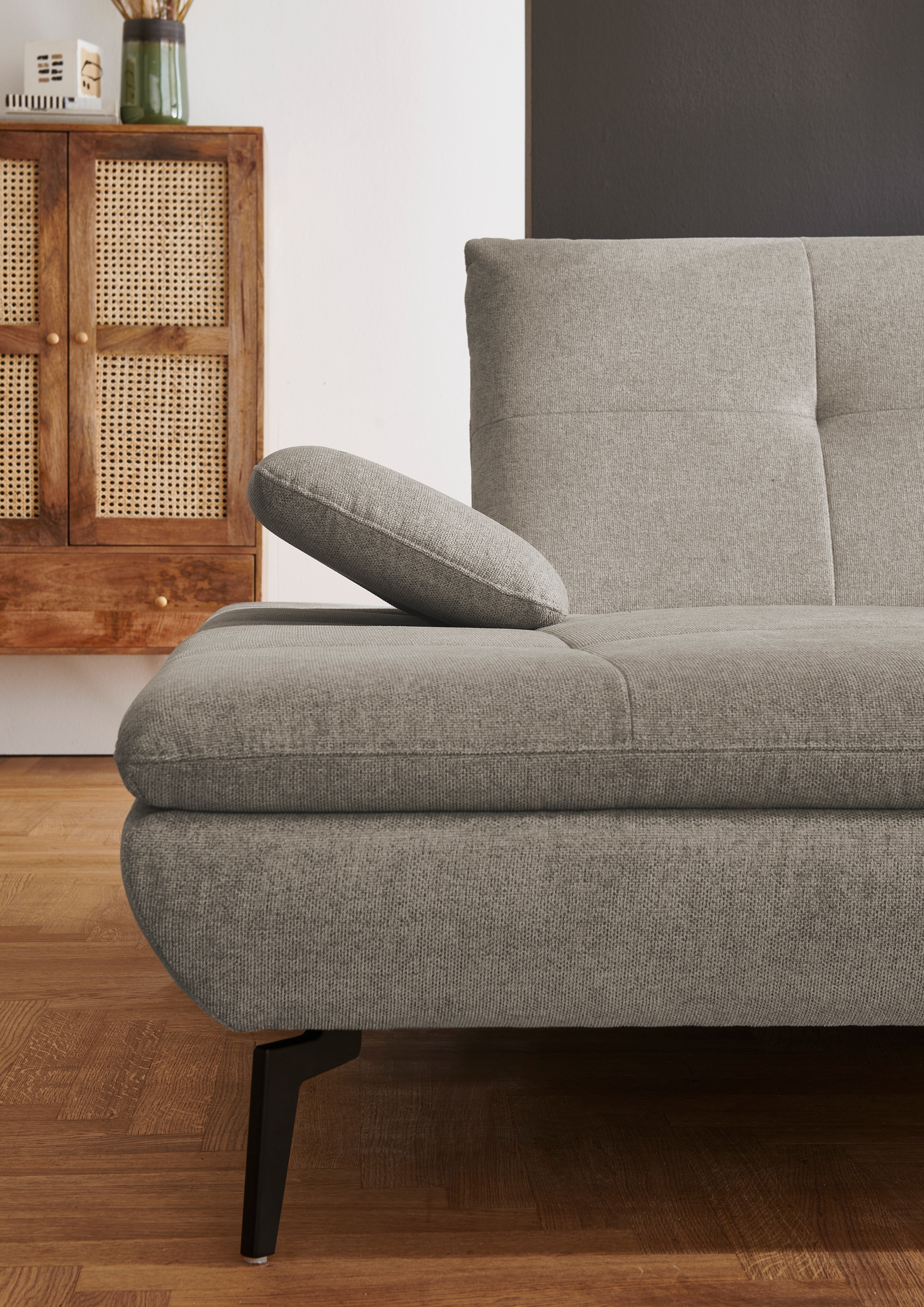 Die PlanBar Ecksofa »MP-IN23002 L-Form«, (2 St.), wahlweise mit Armteil- und Sitztiefenverstellung