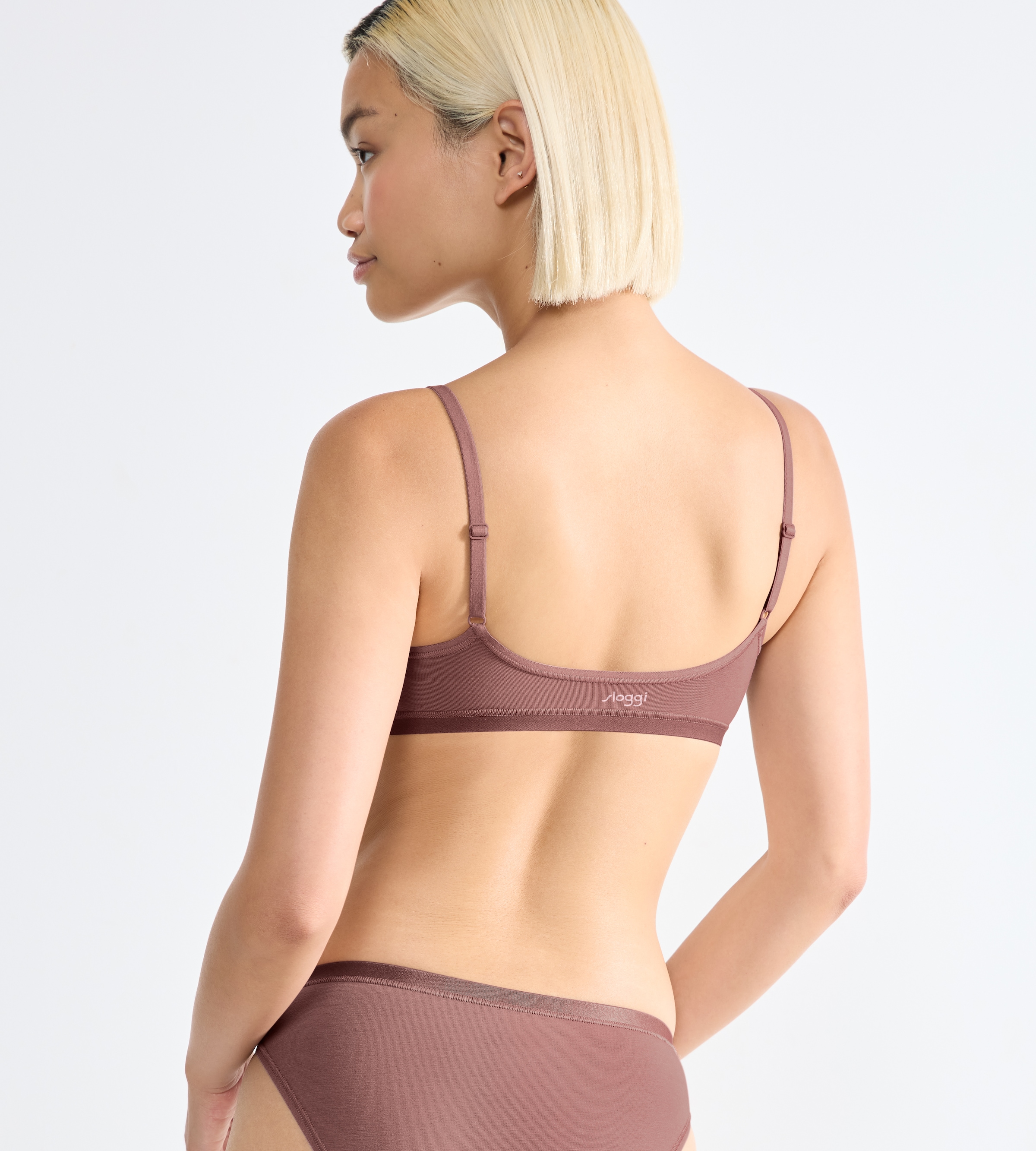 sloggi Bustier »GO Daily Cotton Top«, glanzeffekt Details