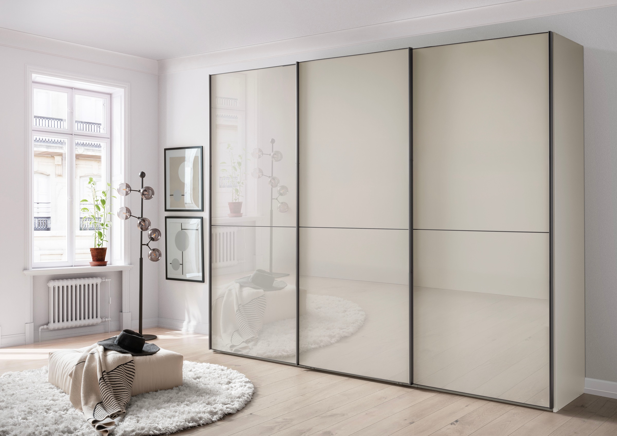 WIEMANN Schwebetürenschrank »Phoenix, Made in Germany, modernes Design, Hig günstig online kaufen