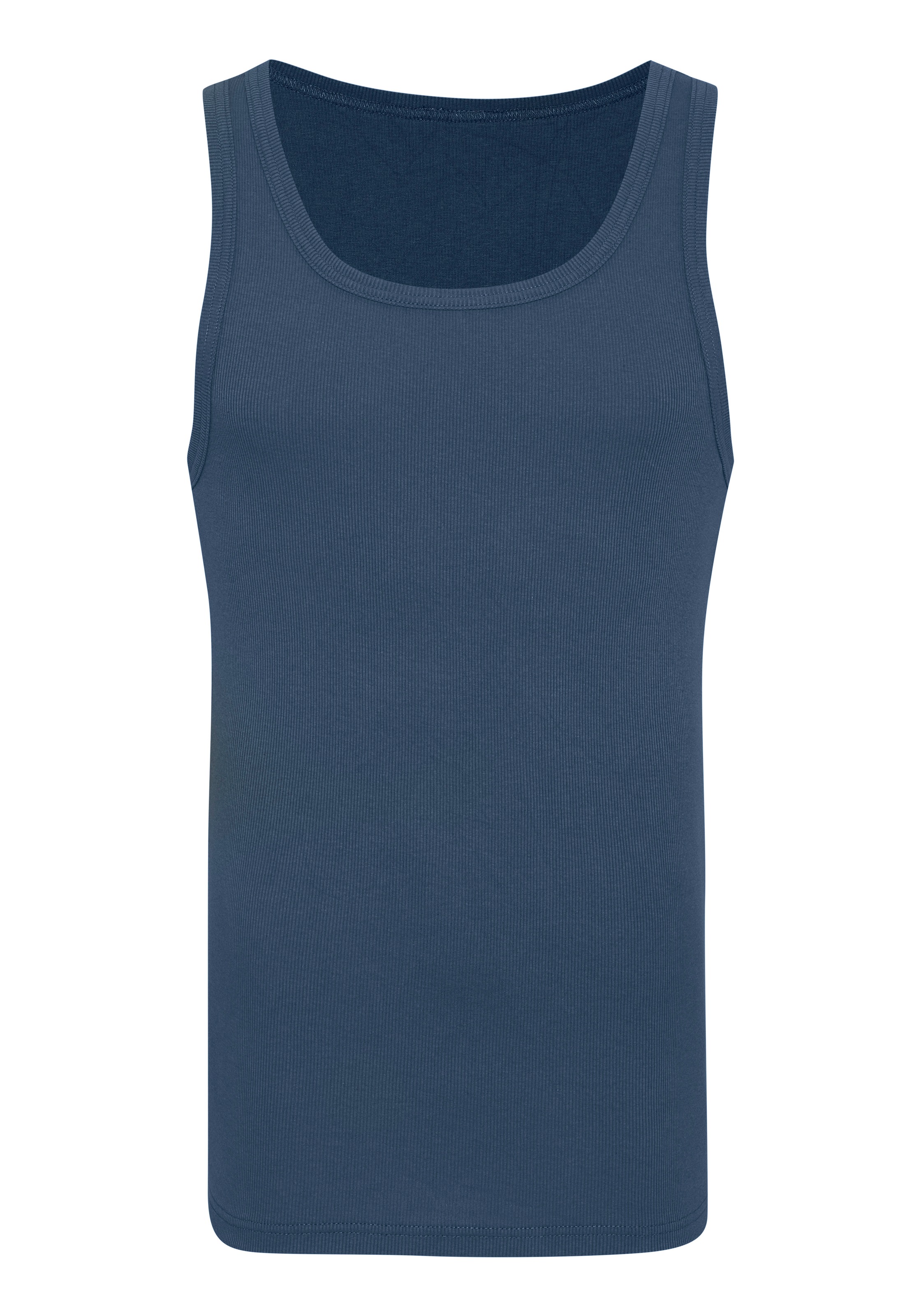 John Devin Unterhemd »Tanktop« Packung, 2 Stk. körpernahe Passform, elastisches Doppelripp-Material