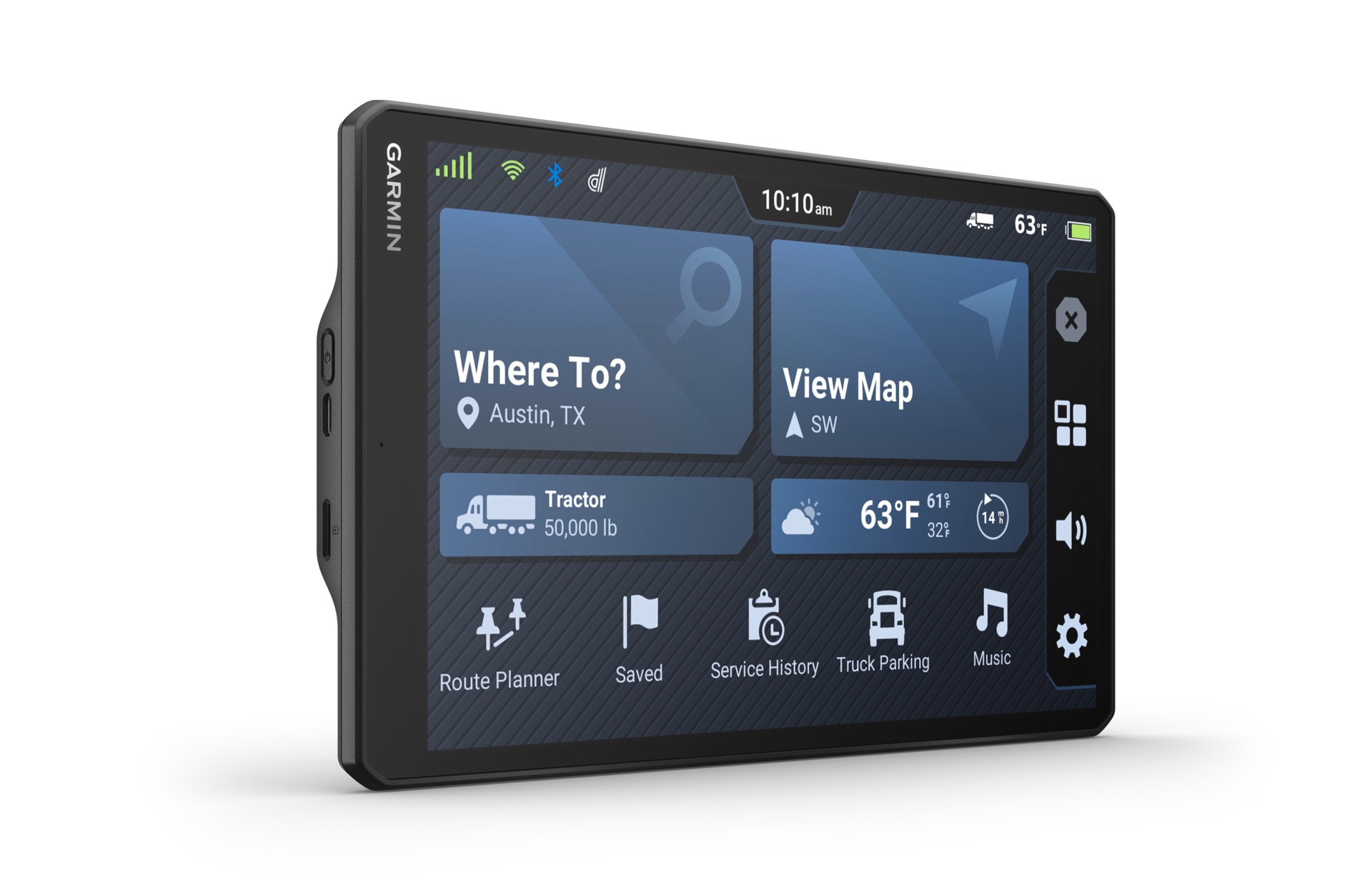 Garmin LKW-Navigationsgerät »dezl LGV1020«, (Europa (49 Länder) Karten-Updates)