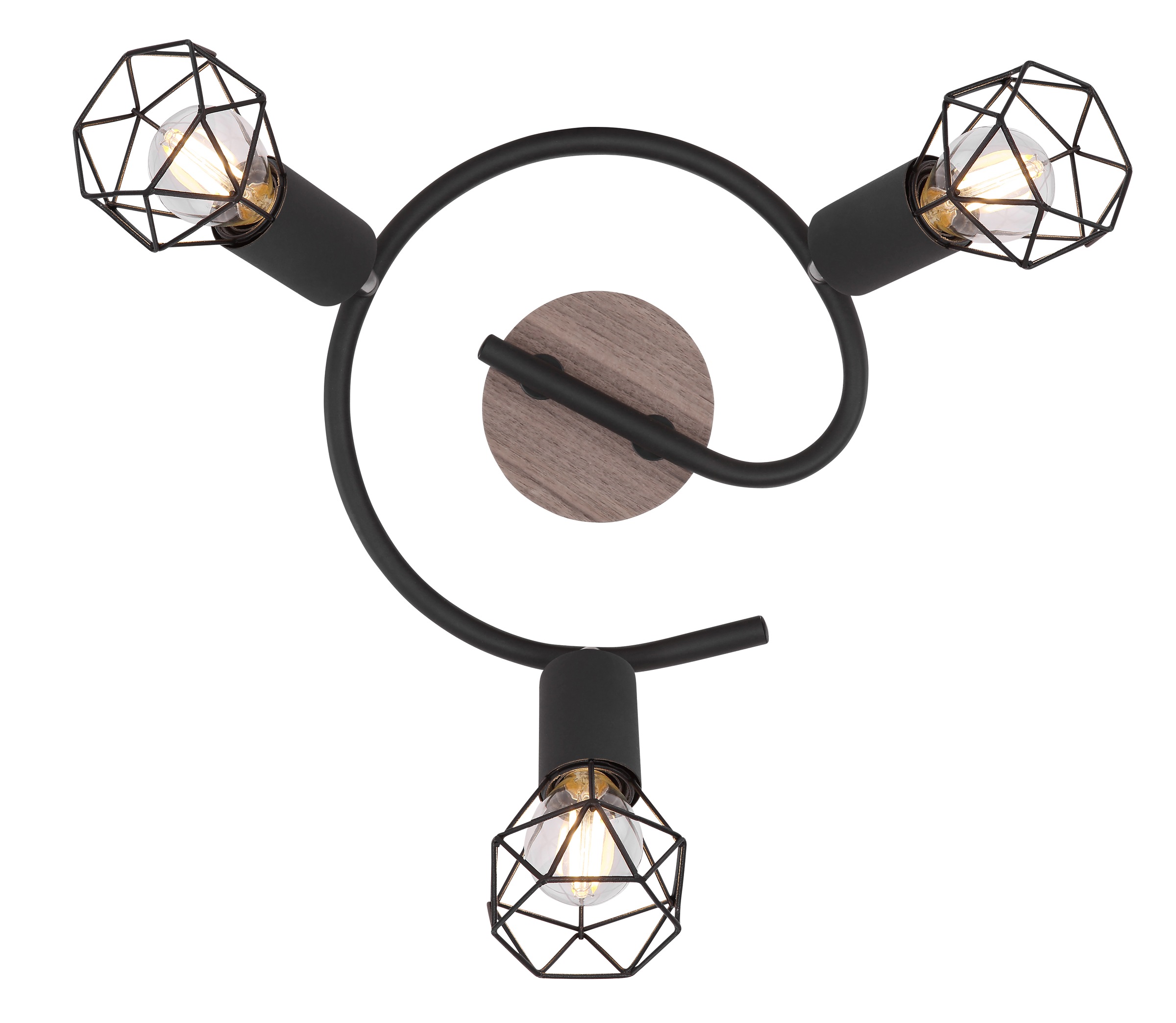 GLOBO LIGHTING Deckenstrahler »XARA I«, Leuchtmittel E14 | ohne Leuchtmittel, Deckenstrahler/Metall/Flur/Wohnzimmer/Schlafzimmer