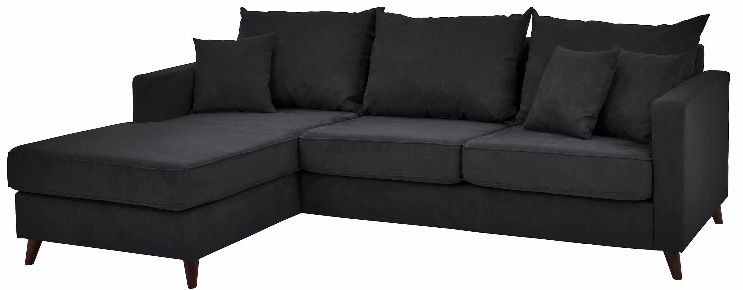 Guido Maria Kretschmer Home&Living Ecksofa »Renesse L-Form«, lose Kissen, Keder an Sitzkissen