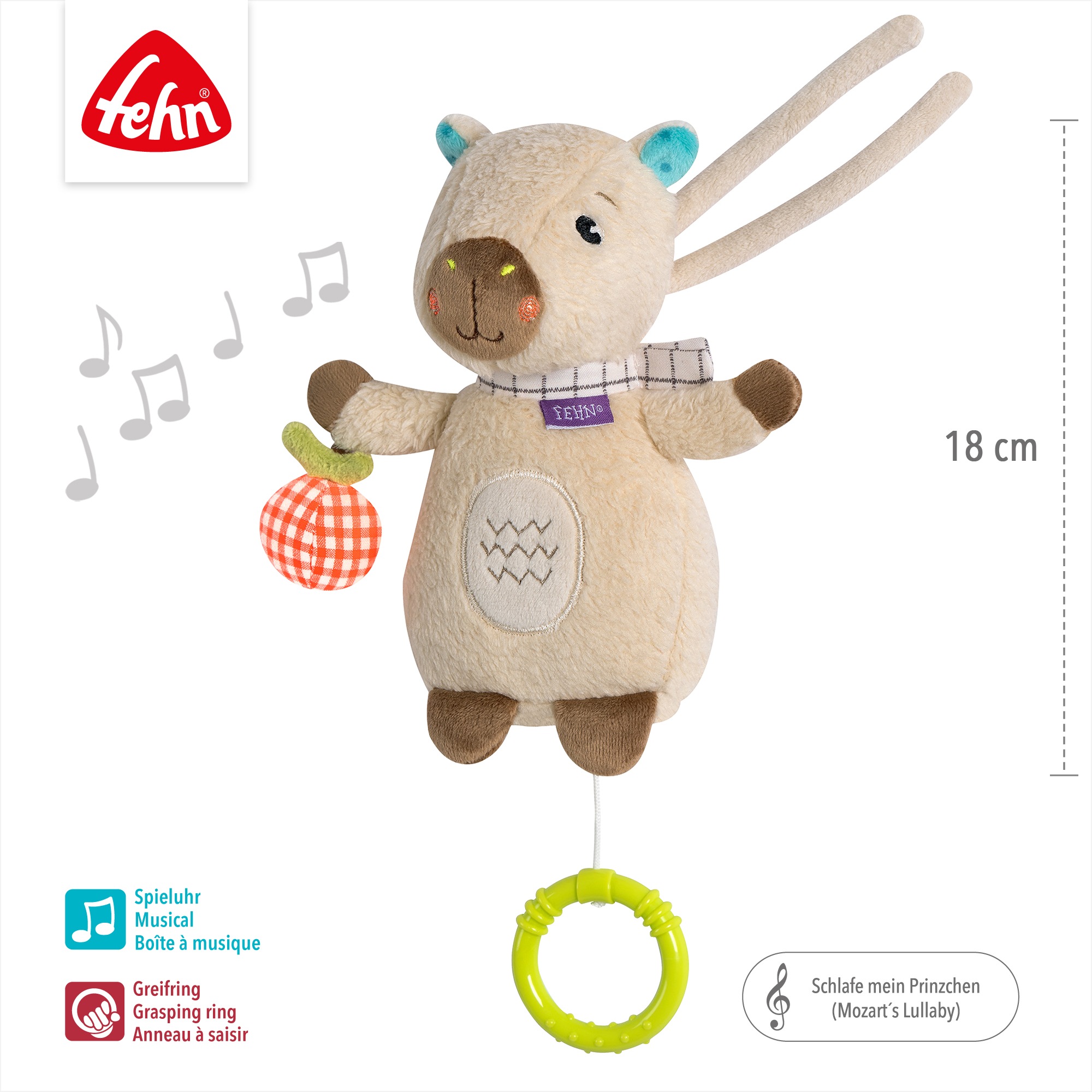 Fehn Spieluhr »Capybara Clara, Mini-Spieluhr Capybara«