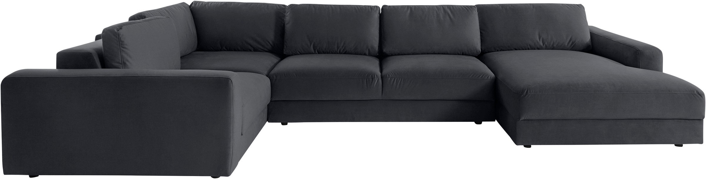 Places of Style Wohnlandschaft »Bloomfield, U-Form«, mit extra tiefer Sitzfläche, wahlweise mit Sitztiefenverstellung