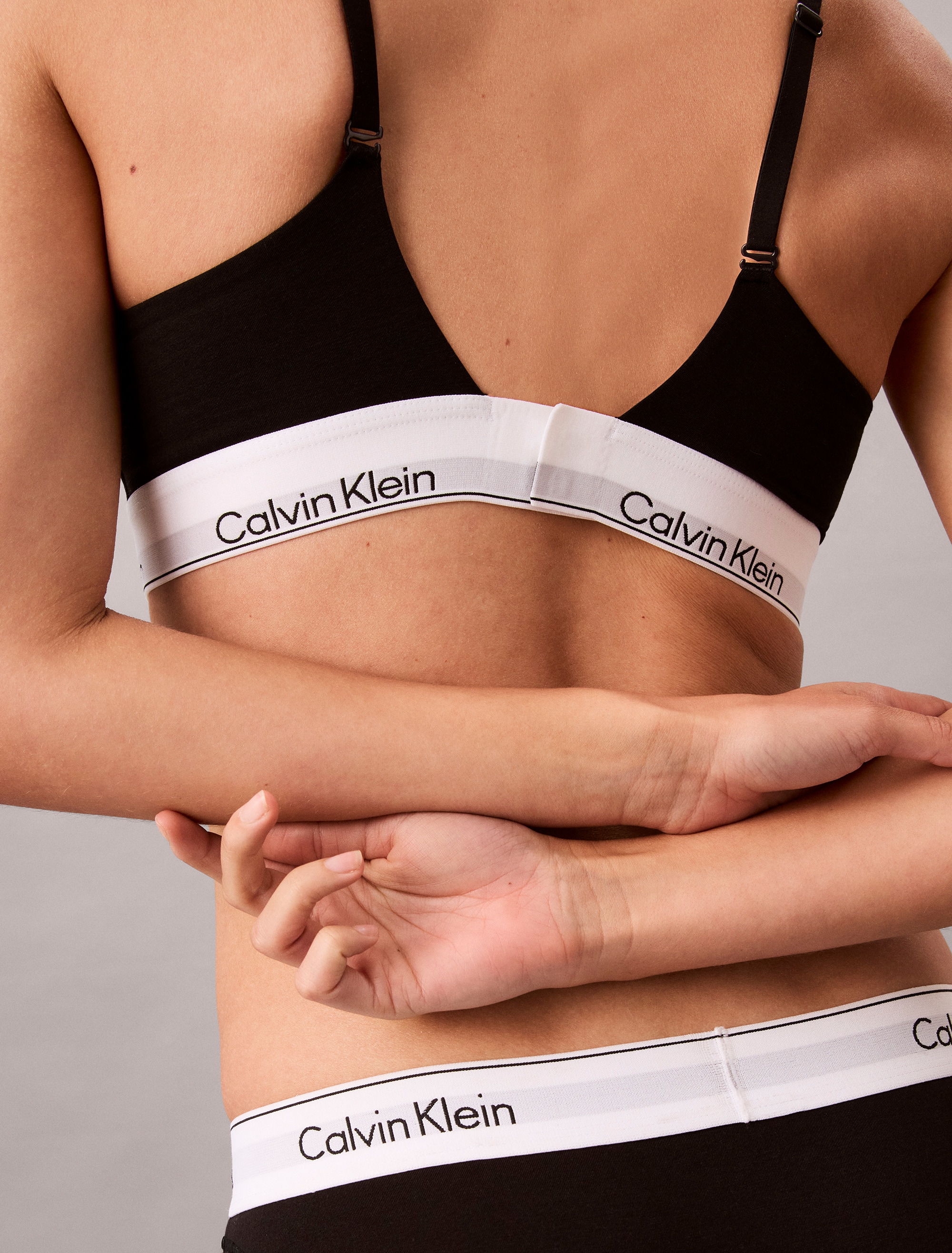 Calvin Klein Underwear Bustier »LIGHTLY LINED BRALETTE« mit Logobund