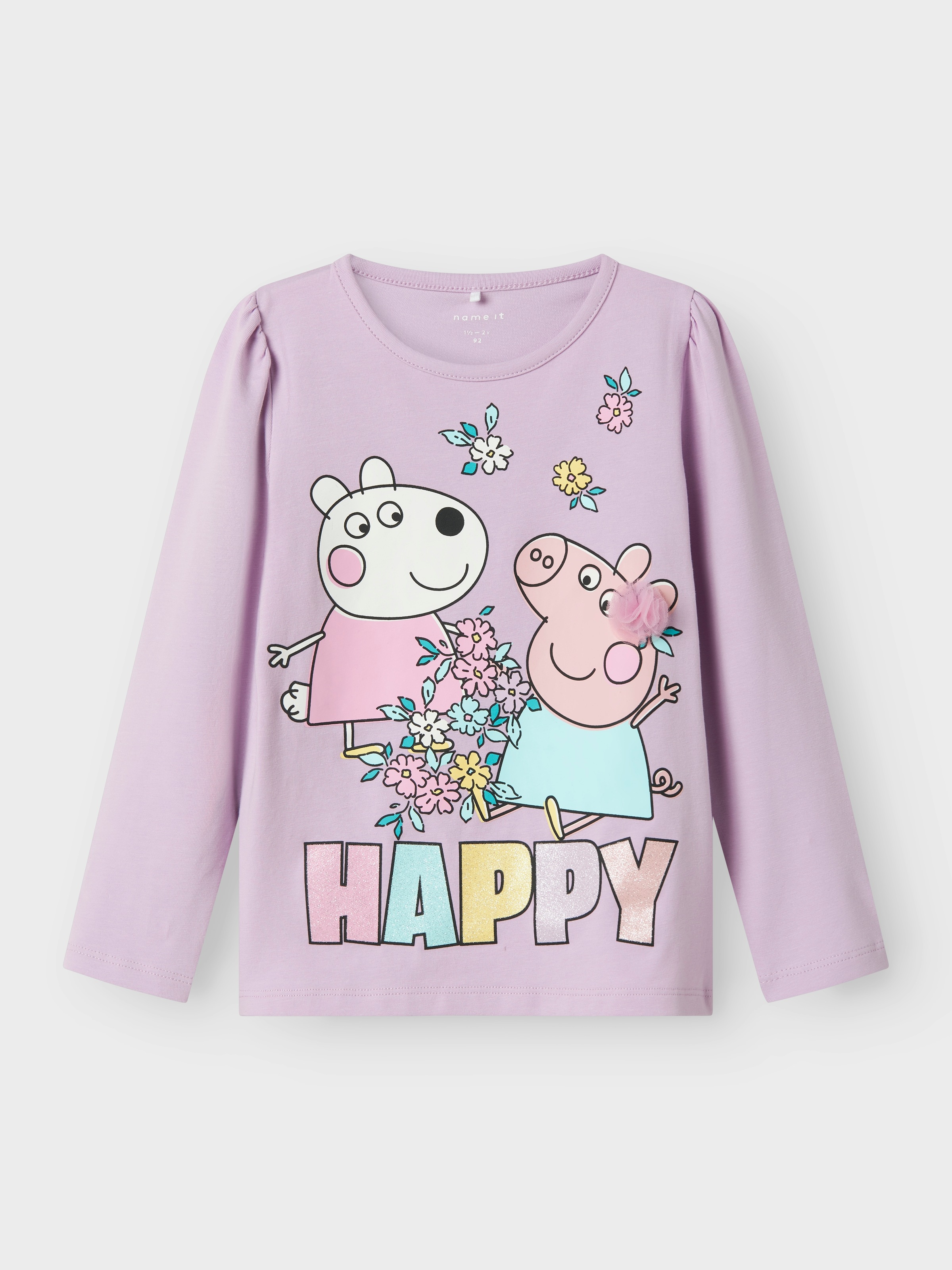 Name It Langarmshirt »NMFFIFFI PEPPA LS TOP BOX CPLG«