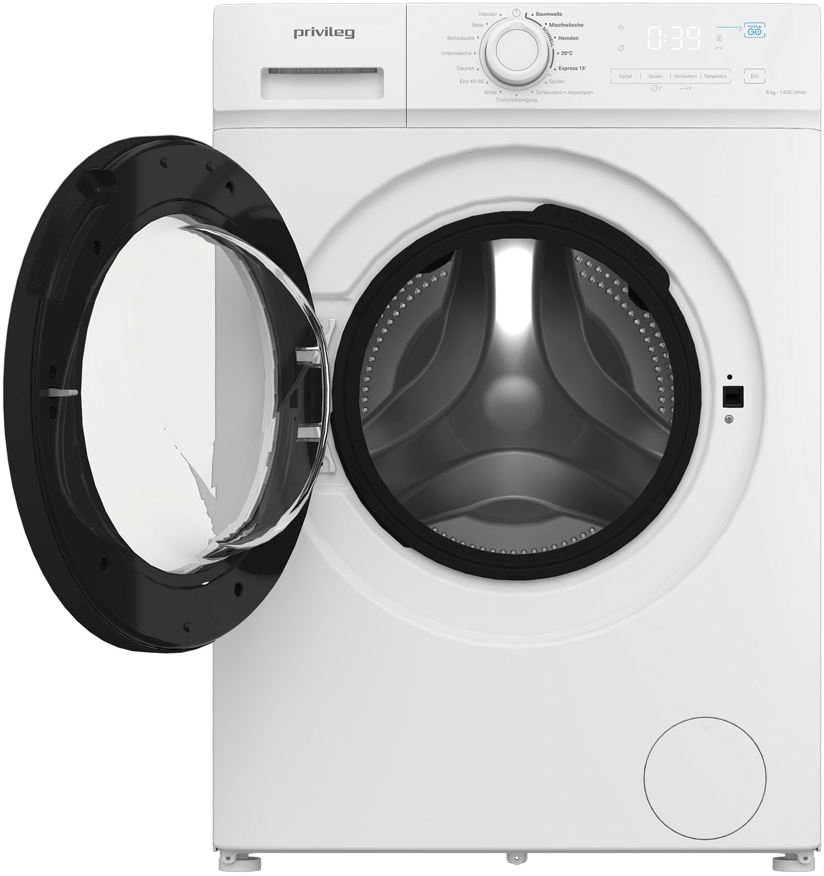 Privileg Waschmaschine MY TIME »PWFA 854A MY TIME DE«, 8 kg, 1400 U/min, Me günstig online kaufen