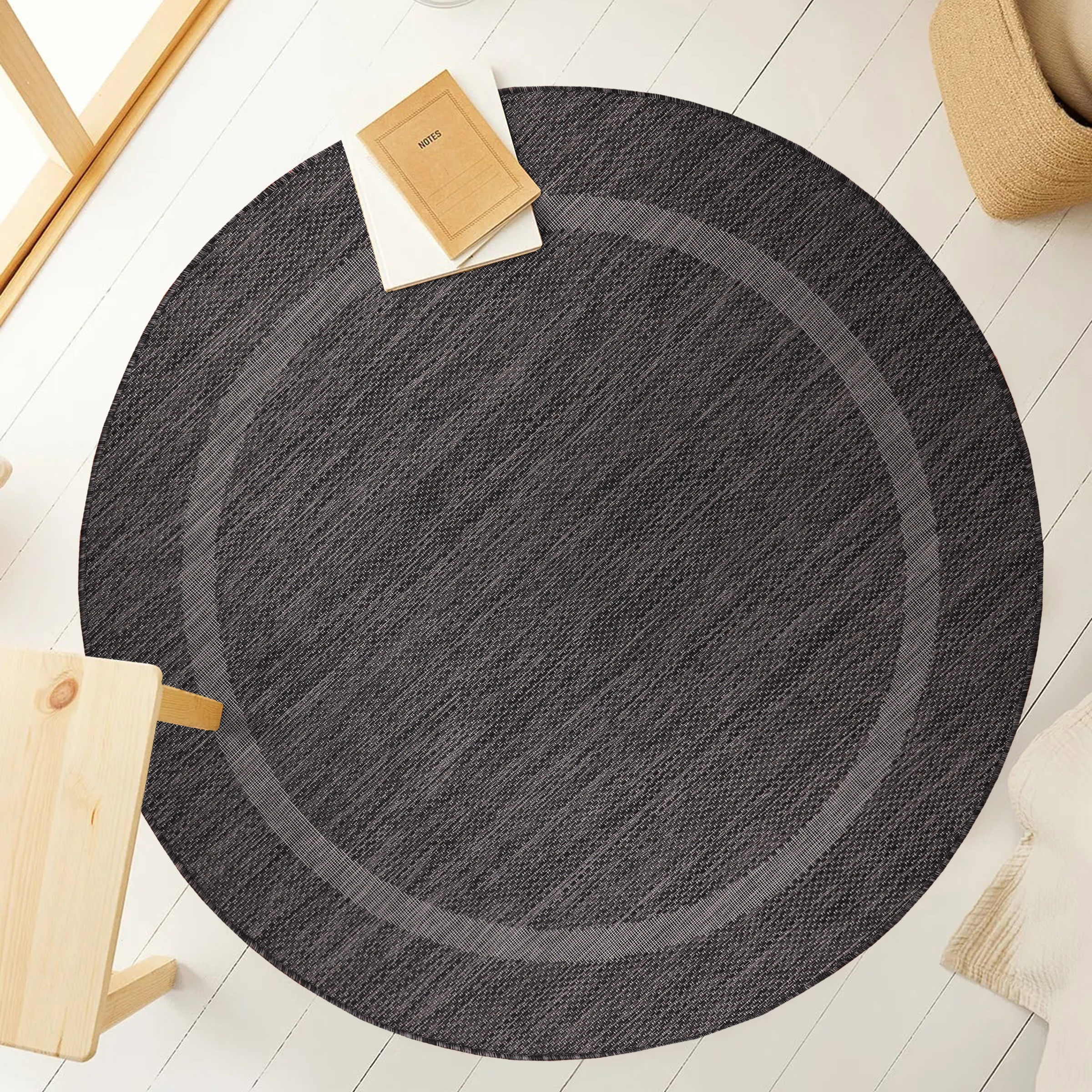 Ayyildiz Teppiche Outdoorteppich »Relax 4311« Rund 5 Mm Höhe Pflegeleicht, Robust, In- Und Outdoor Geeignet, Große Farbauswahl