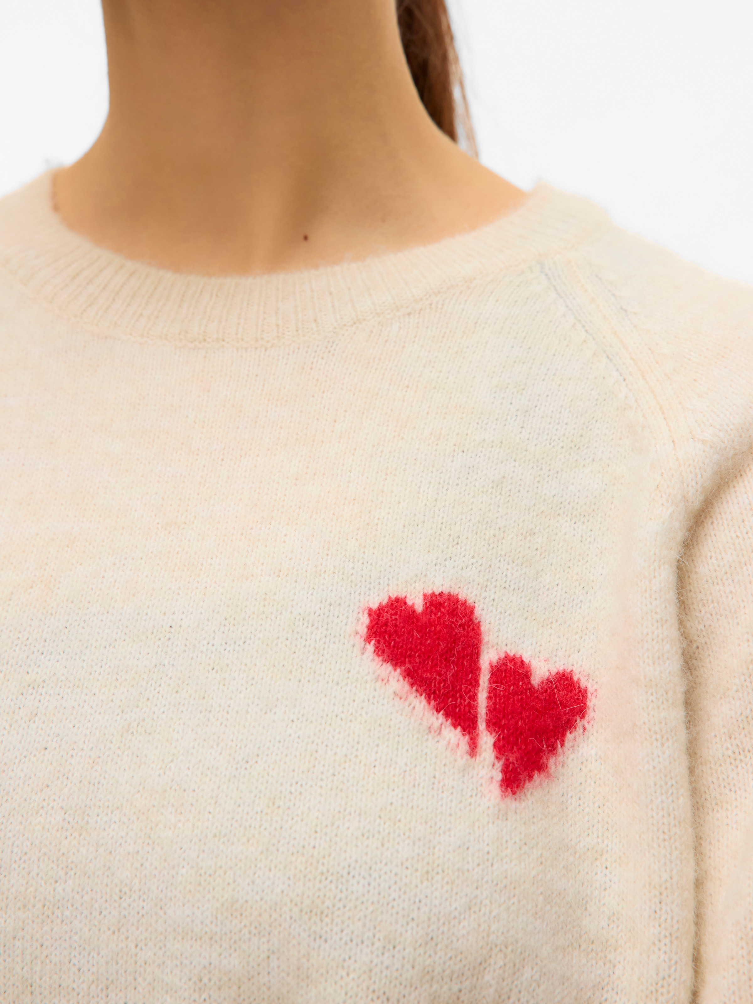 Vero Moda Strickpullover »VMBAM LS O-NECK PULLOVER BOO ENT«