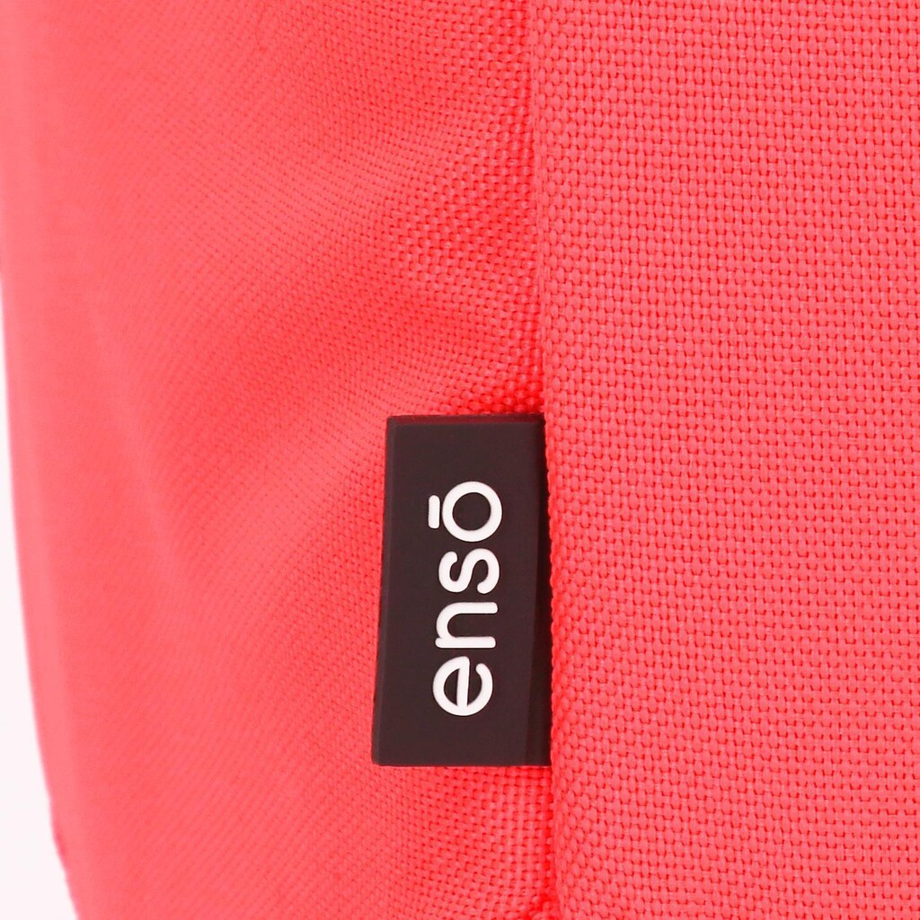 Enso Freizeitrucksack »Basic, coral«, mit Kopfhörerausgang