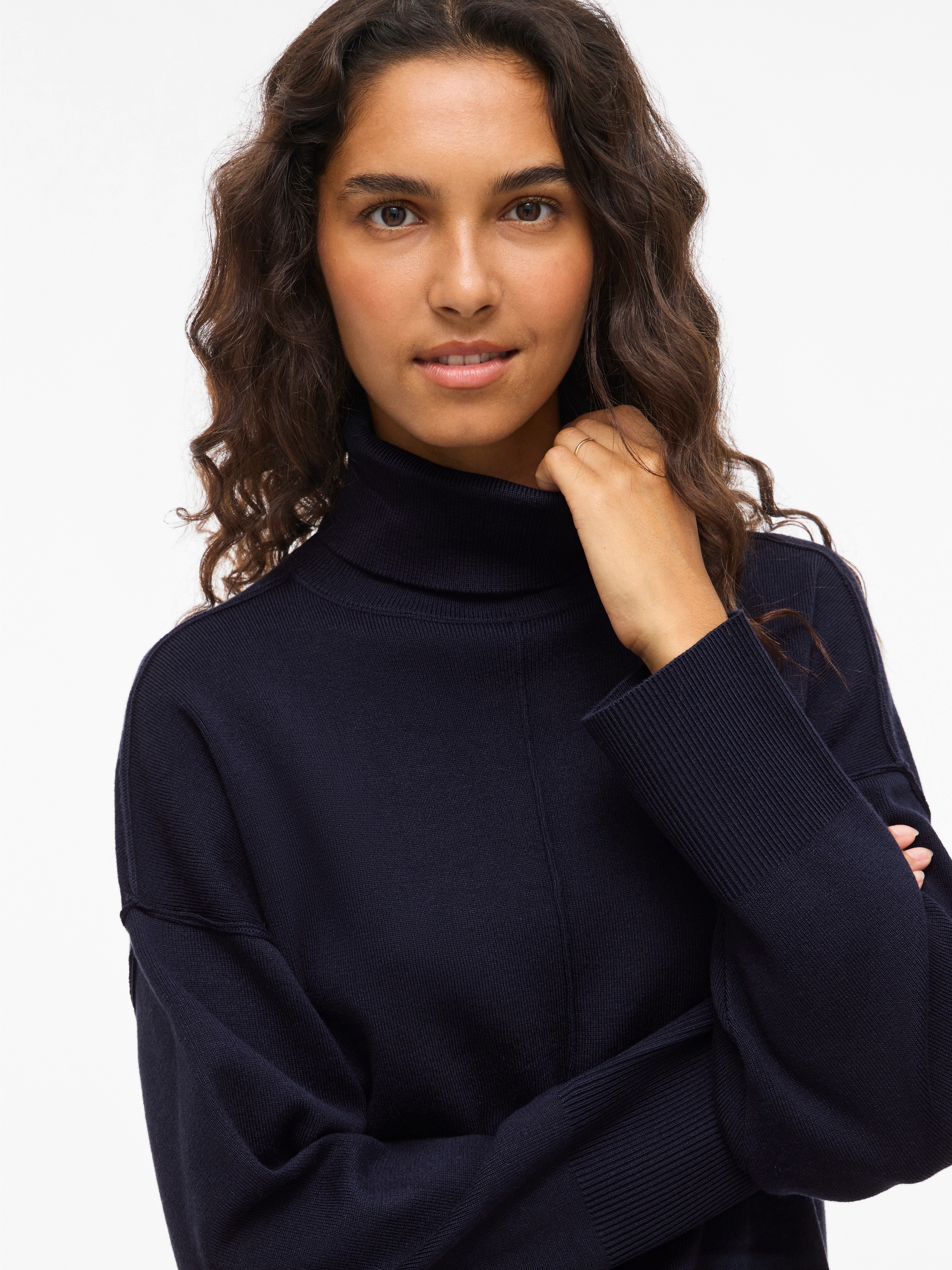 Vila Rollkragenpullover »VIOSTRIA ROLLNECK L/S KNIT TOP-NOOS«