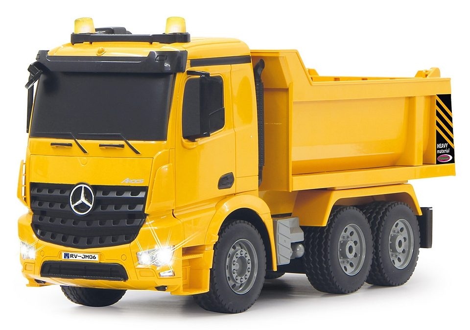 Jamara RC-Truck »Muldenkipper Mercedes Arocs«, mit Signallichtern