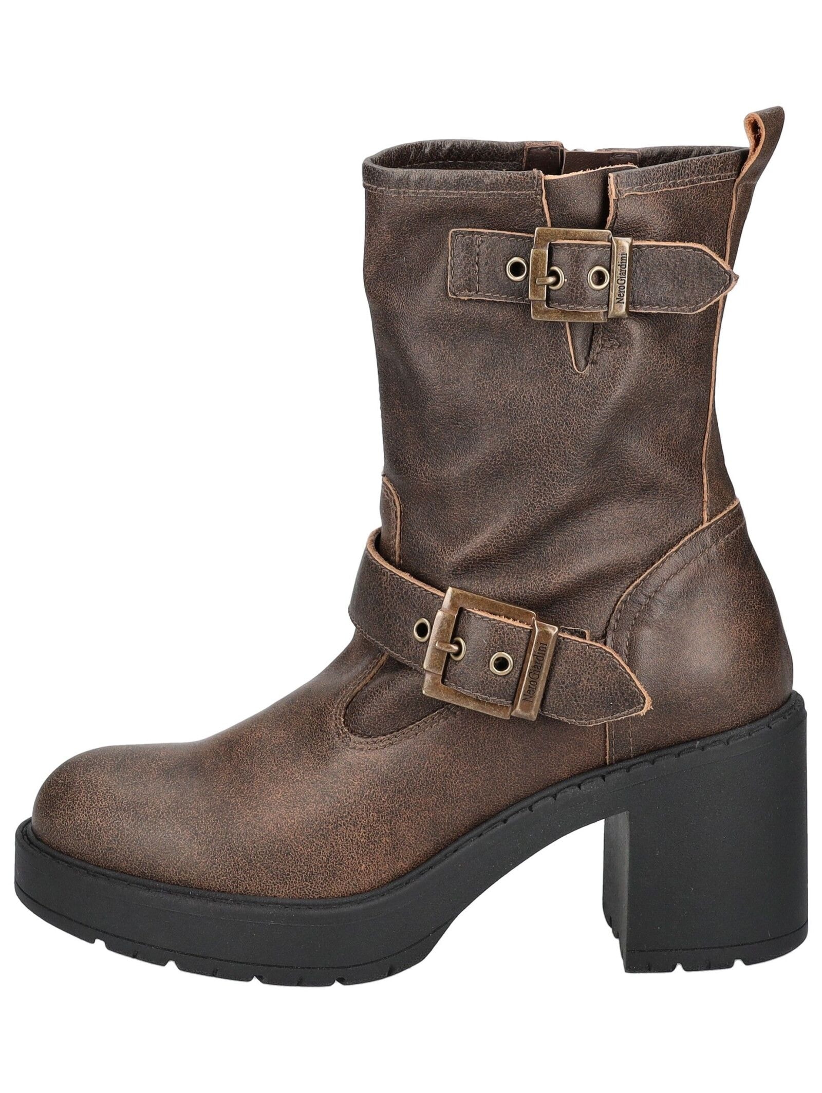 Nero Giardini High-Heel-Stiefelette »Nero Giardini Stiefelette Leder«