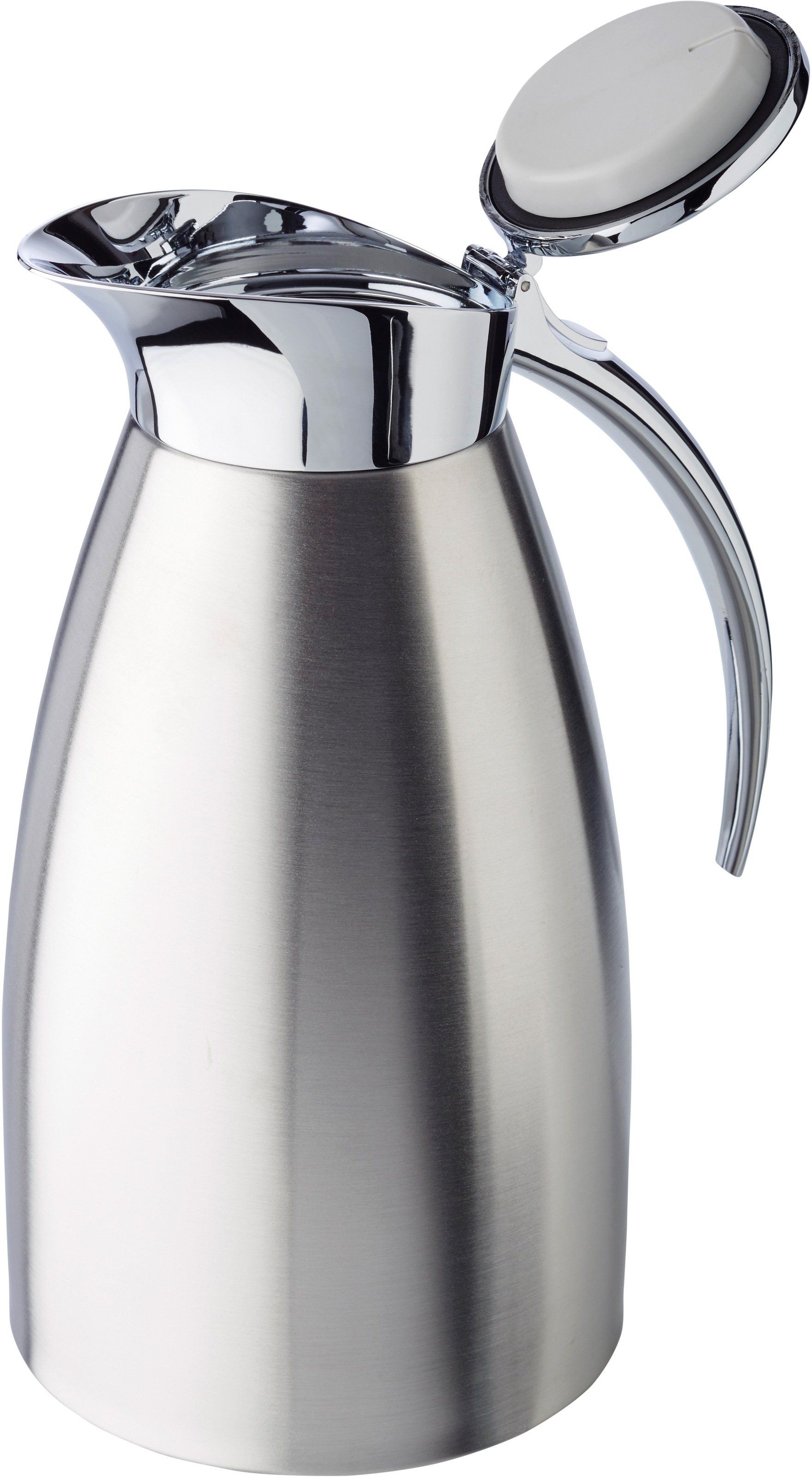 APS Isolierkanne »Advanced«, 1,5 l, Einhandautomatik, Edelstahl 18/8, doppelwandig