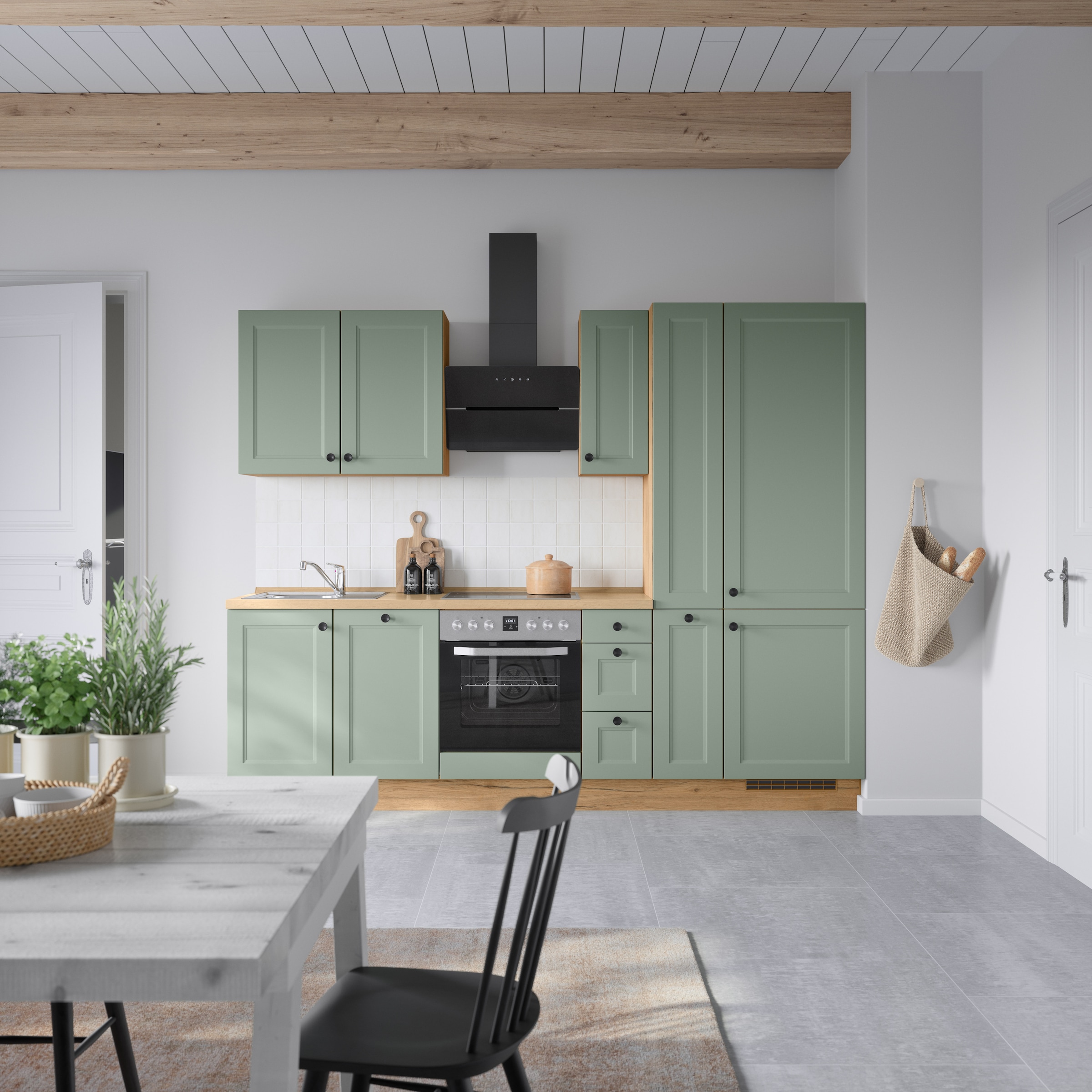 nobilia® Küchenzeile »"Cascada II"«, vormontiert, Breite 270 cm, Ausrichtun günstig online kaufen