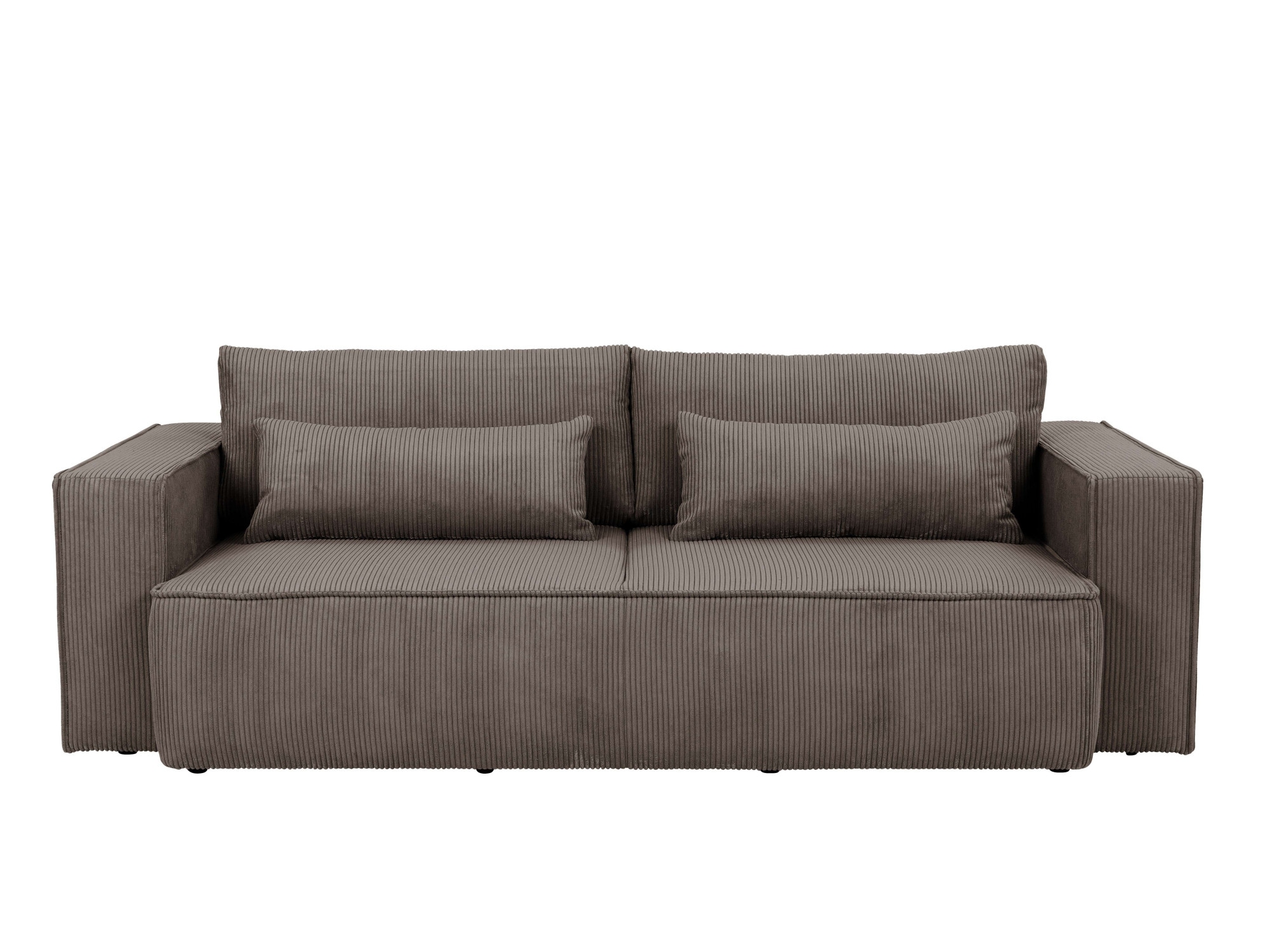 OTTO home 3-Sitzer »Tillian, Schlafsofa, Schlafcouch« Breite 240 cm, Breitkord, Sitzfläche mit Taschenfederkern