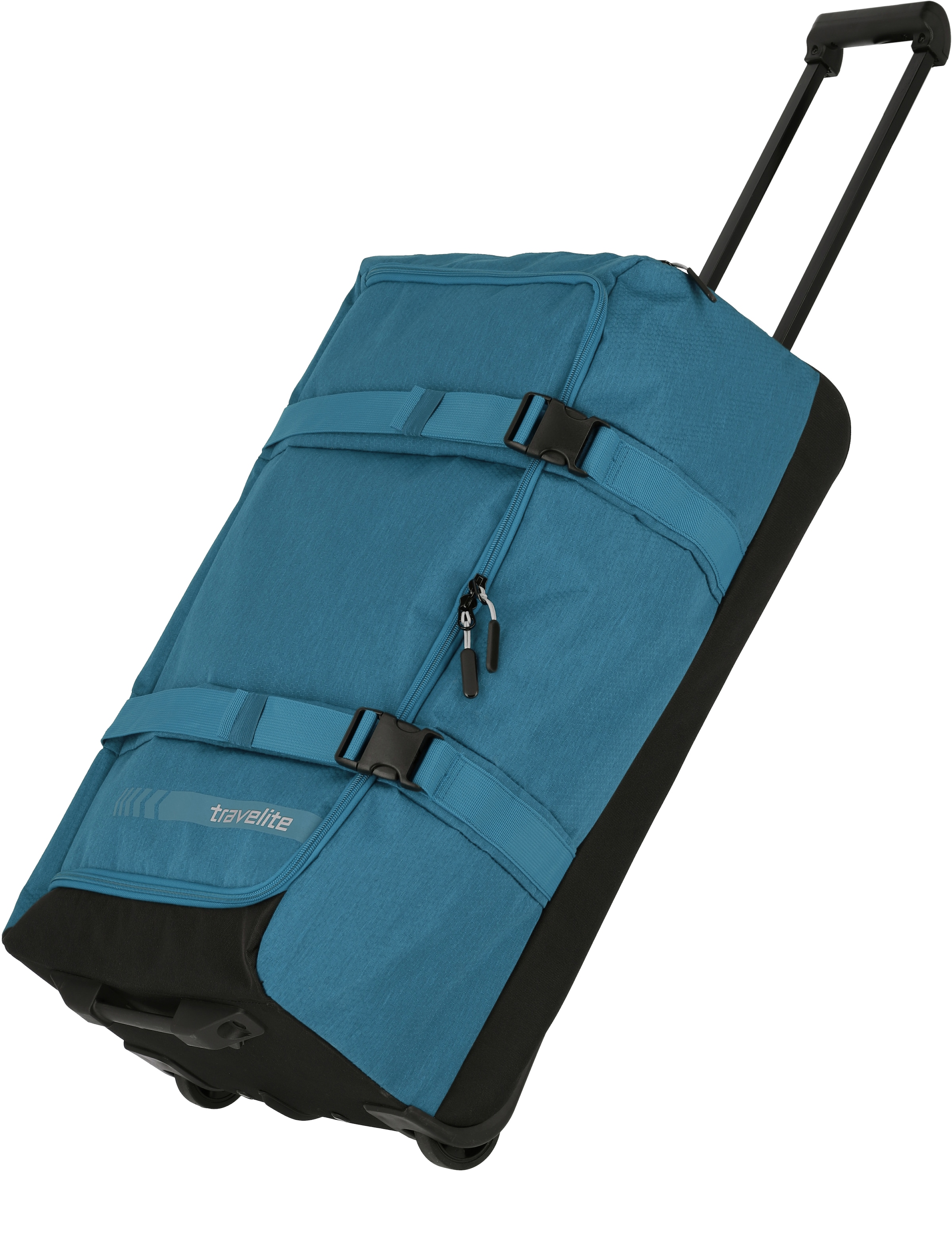 travelite Reisetasche »Kick Off L, 68 cm«, Duffle Bag Reisegepäck Sporttasche Reisebag mit Trolleyfunktion